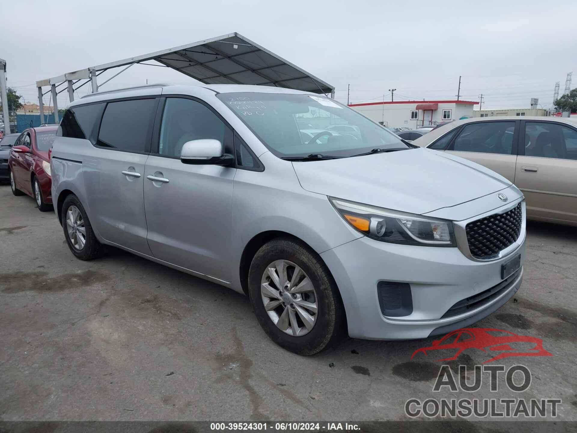 KIA SEDONA 2015 - KNDMB5C1XF6061147