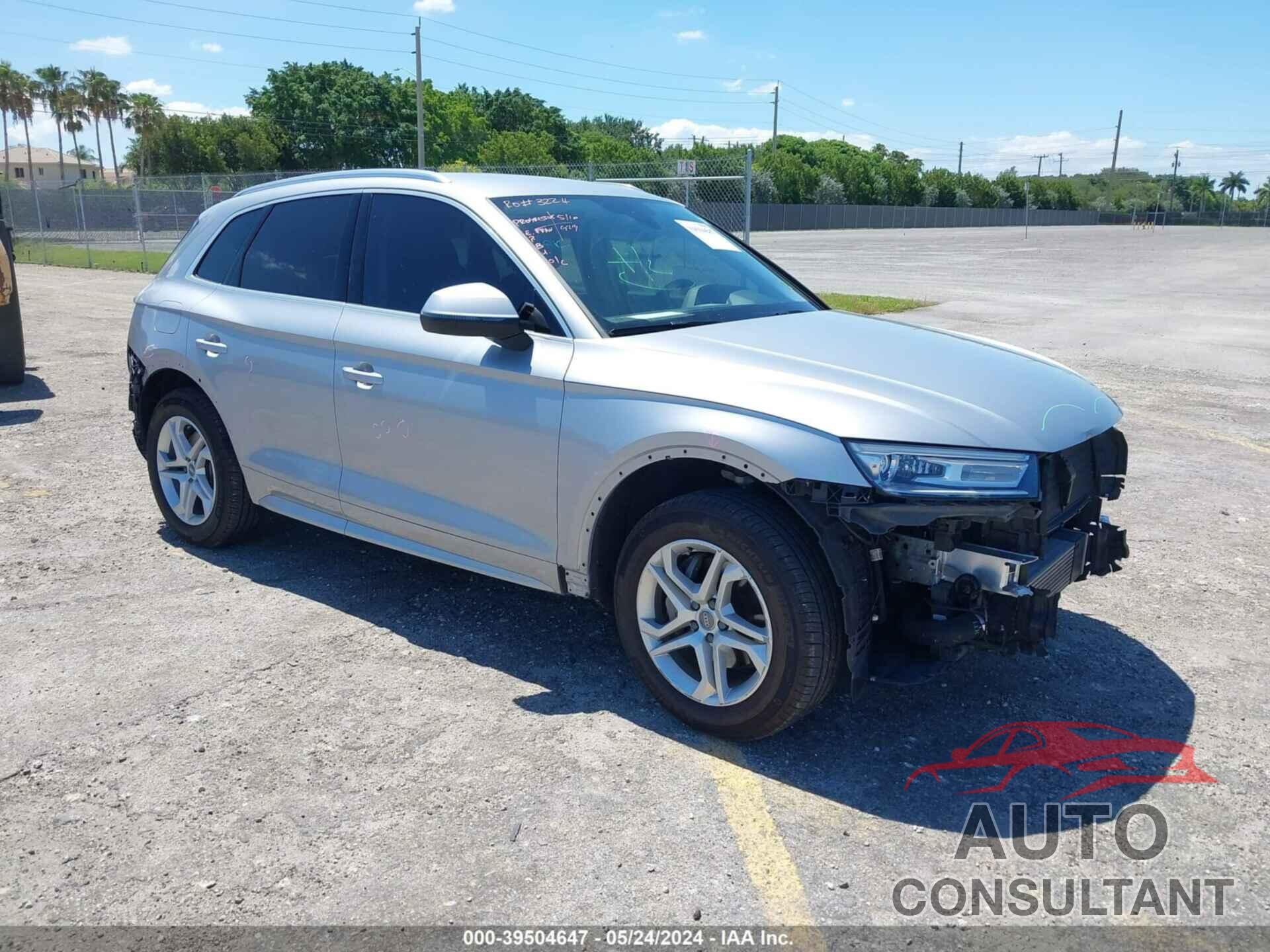 AUDI Q5 2019 - WA1ANAFY9K2061566