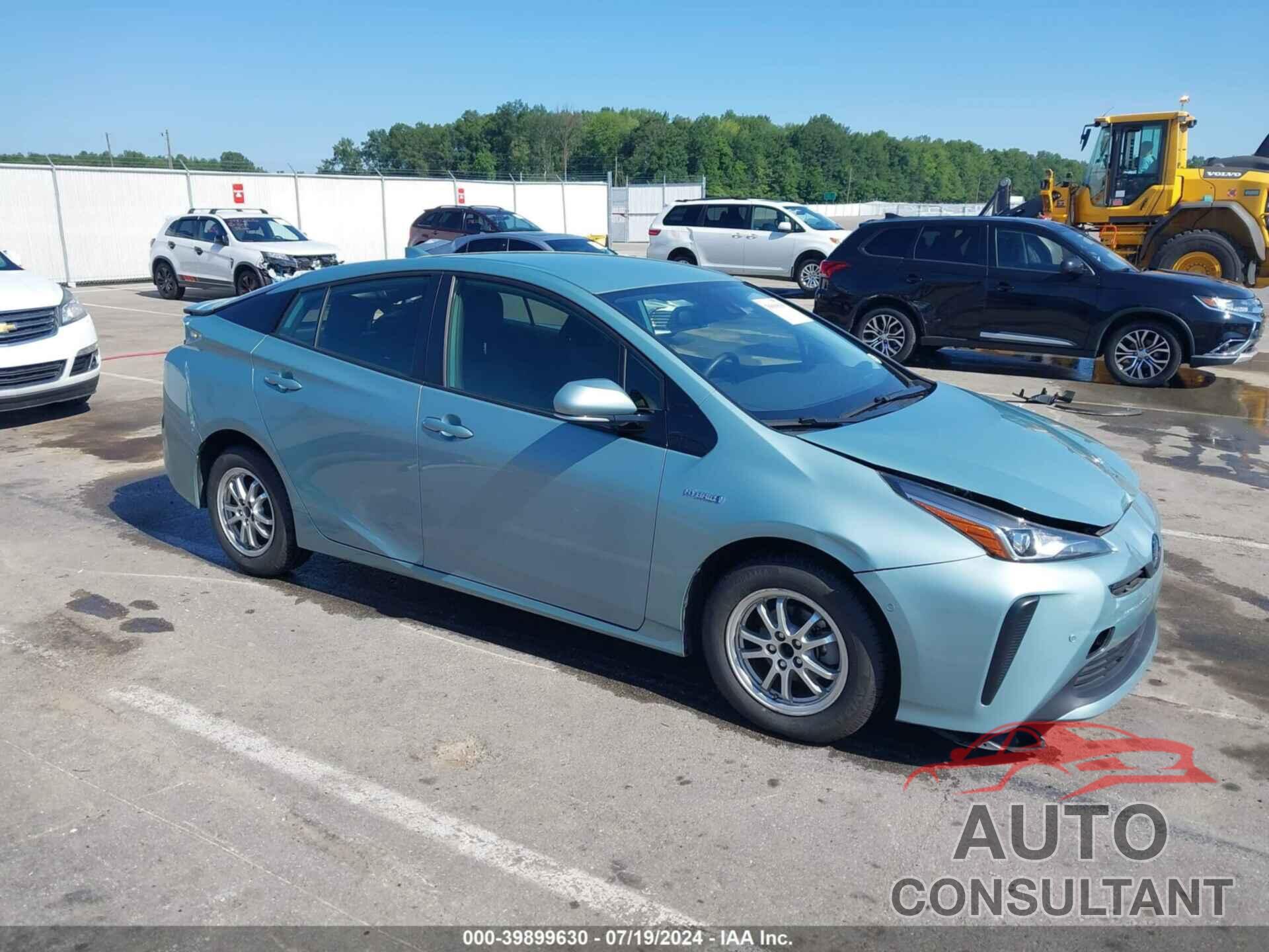 TOYOTA PRIUS 2019 - JTDKARFU4K3098651