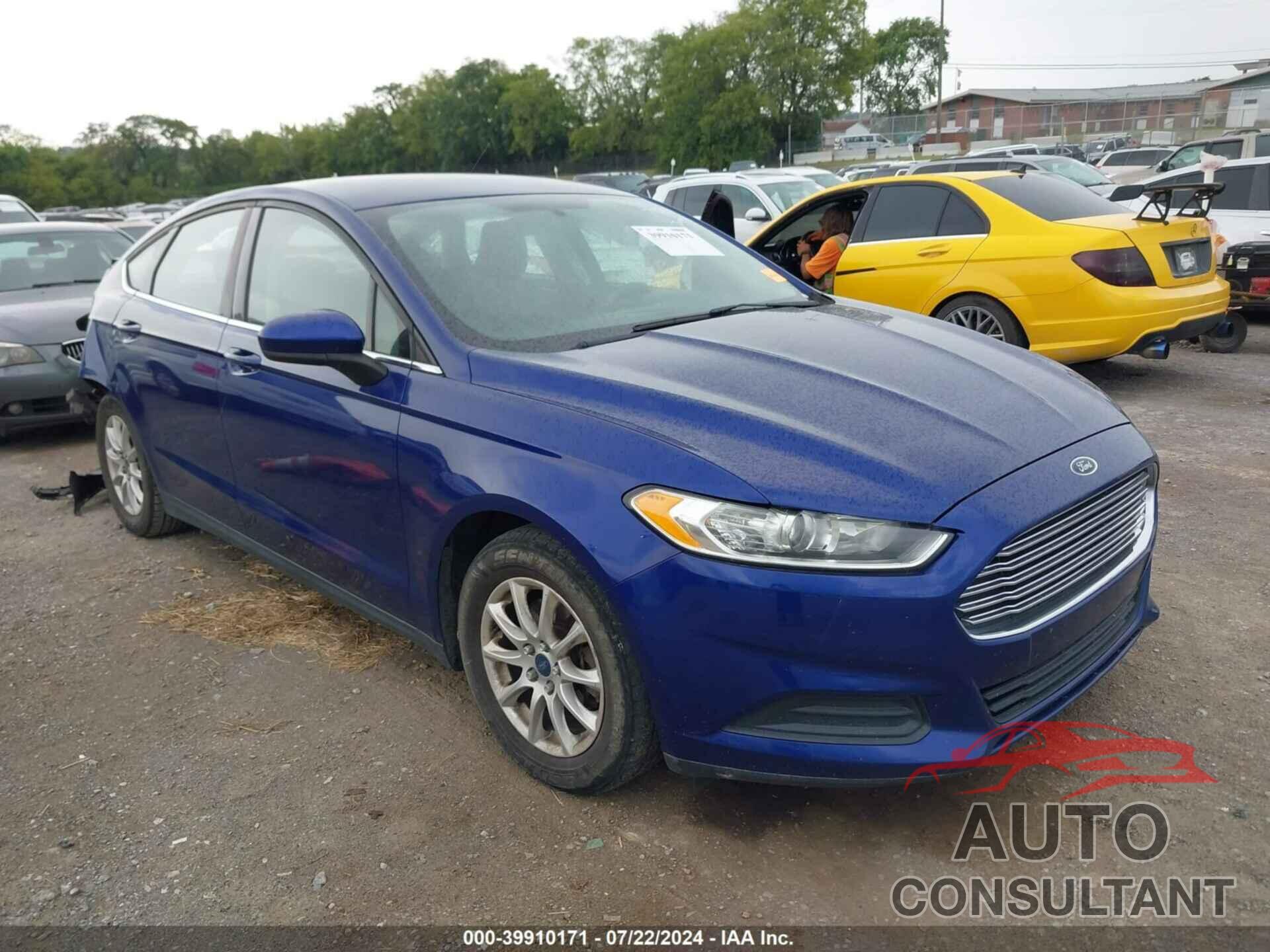 FORD FUSION 2016 - 1FA6P0G73G5105840