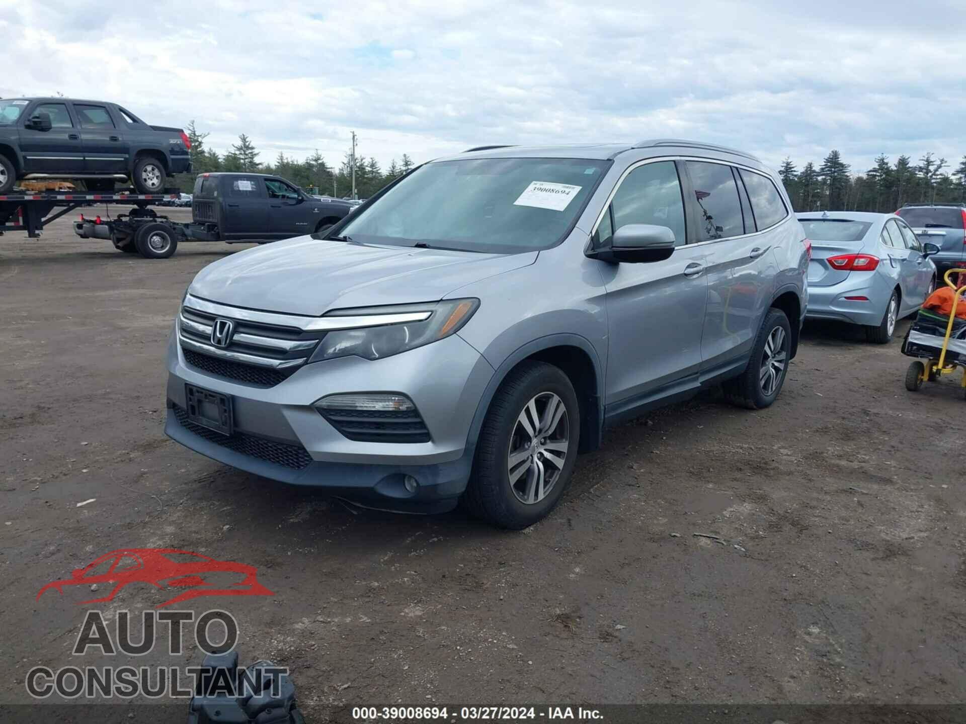HONDA PILOT 2016 - 5FNYF6H57GB016017