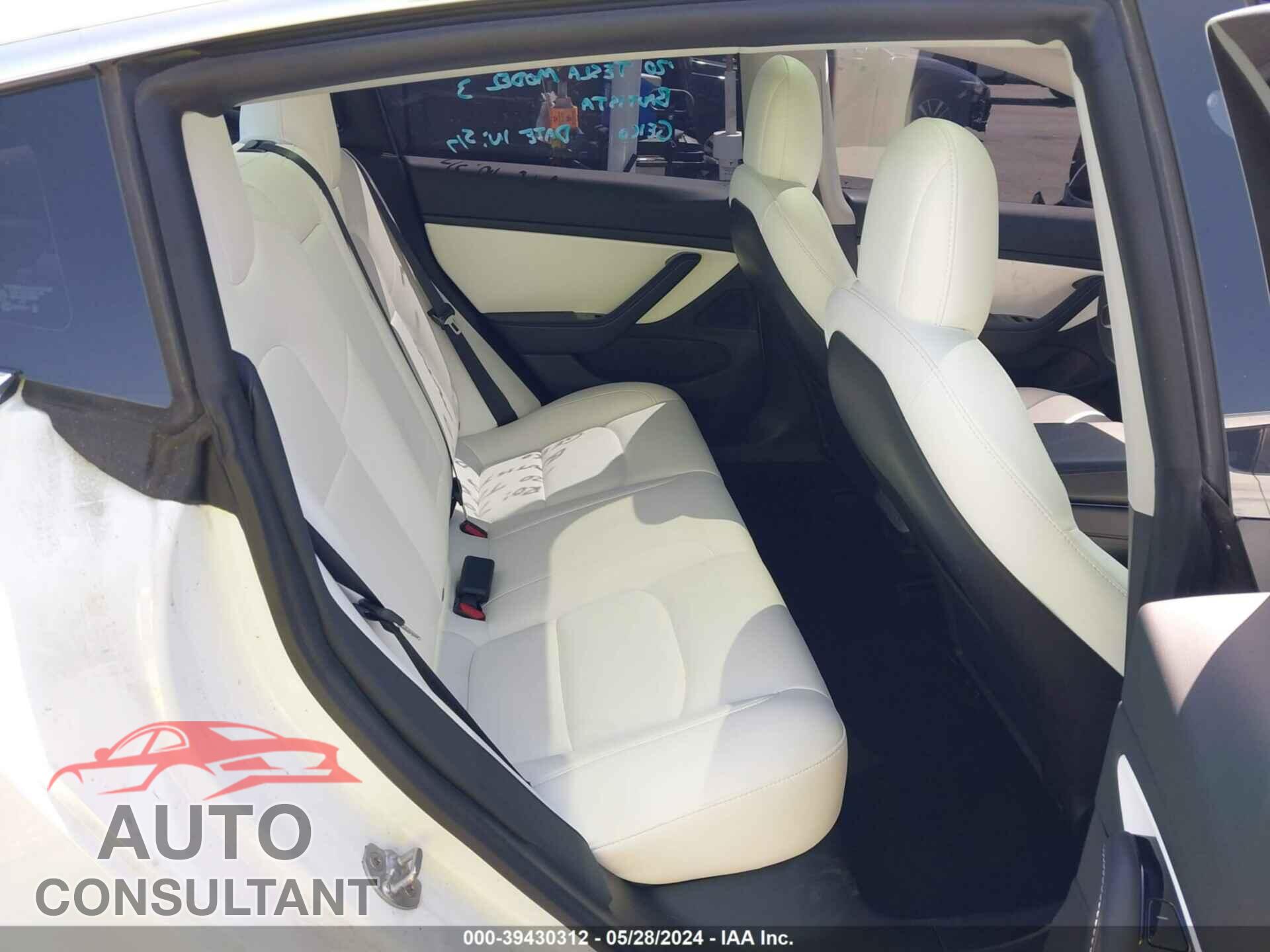 TESLA MODEL 3 2020 - 5YJ3E1EB5LF736002