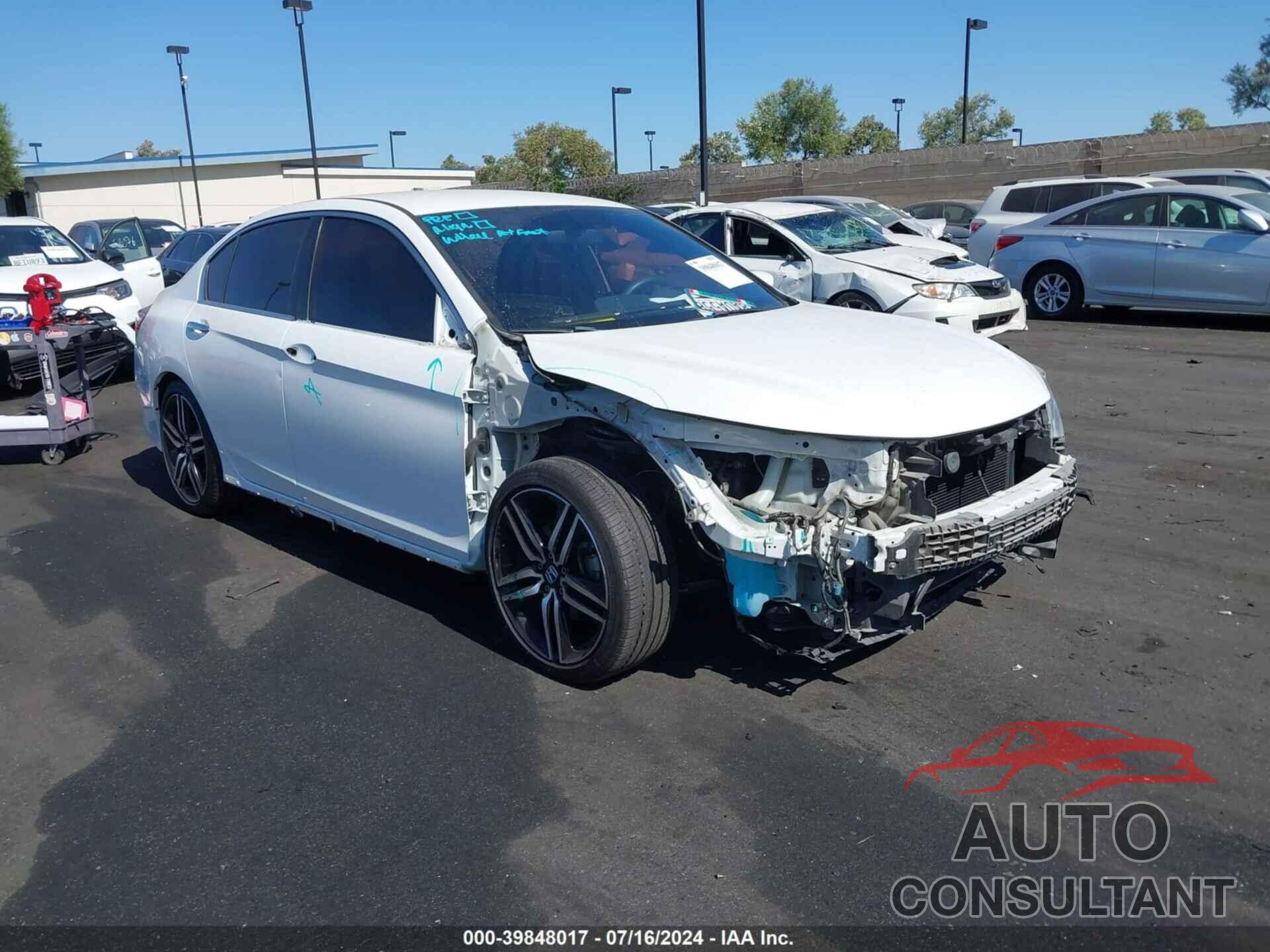 HONDA ACCORD 2017 - 1HGCR2F11HA300166