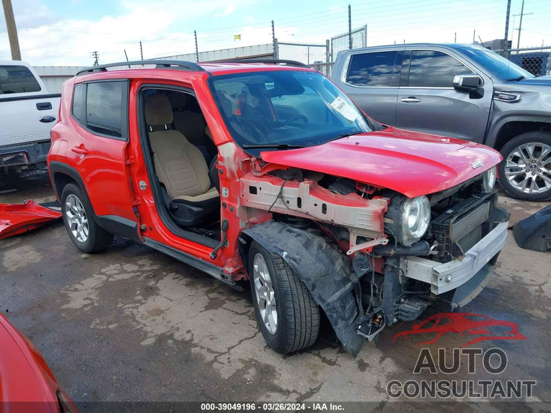 JEEP RENEGADE 2018 - ZACCJABB3JPH02551