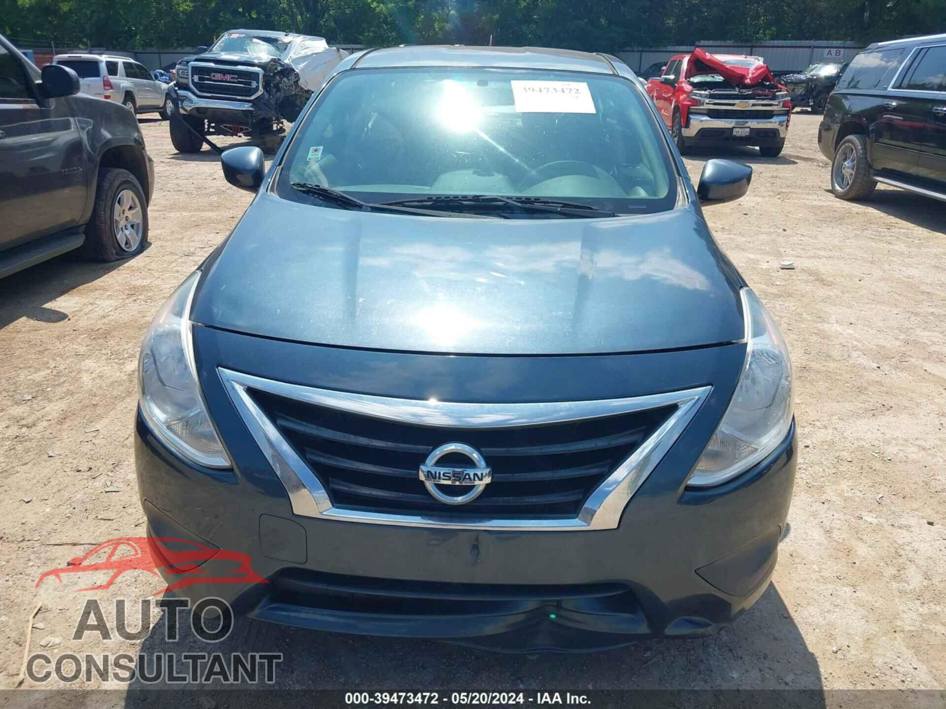 NISSAN VERSA 2016 - 3N1CN7AP5GL830492