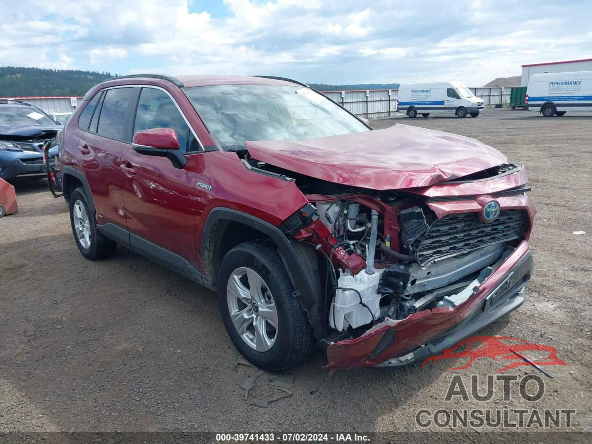 TOYOTA RAV4 HYBRID 2021 - 4T3MWRFV4MU029638