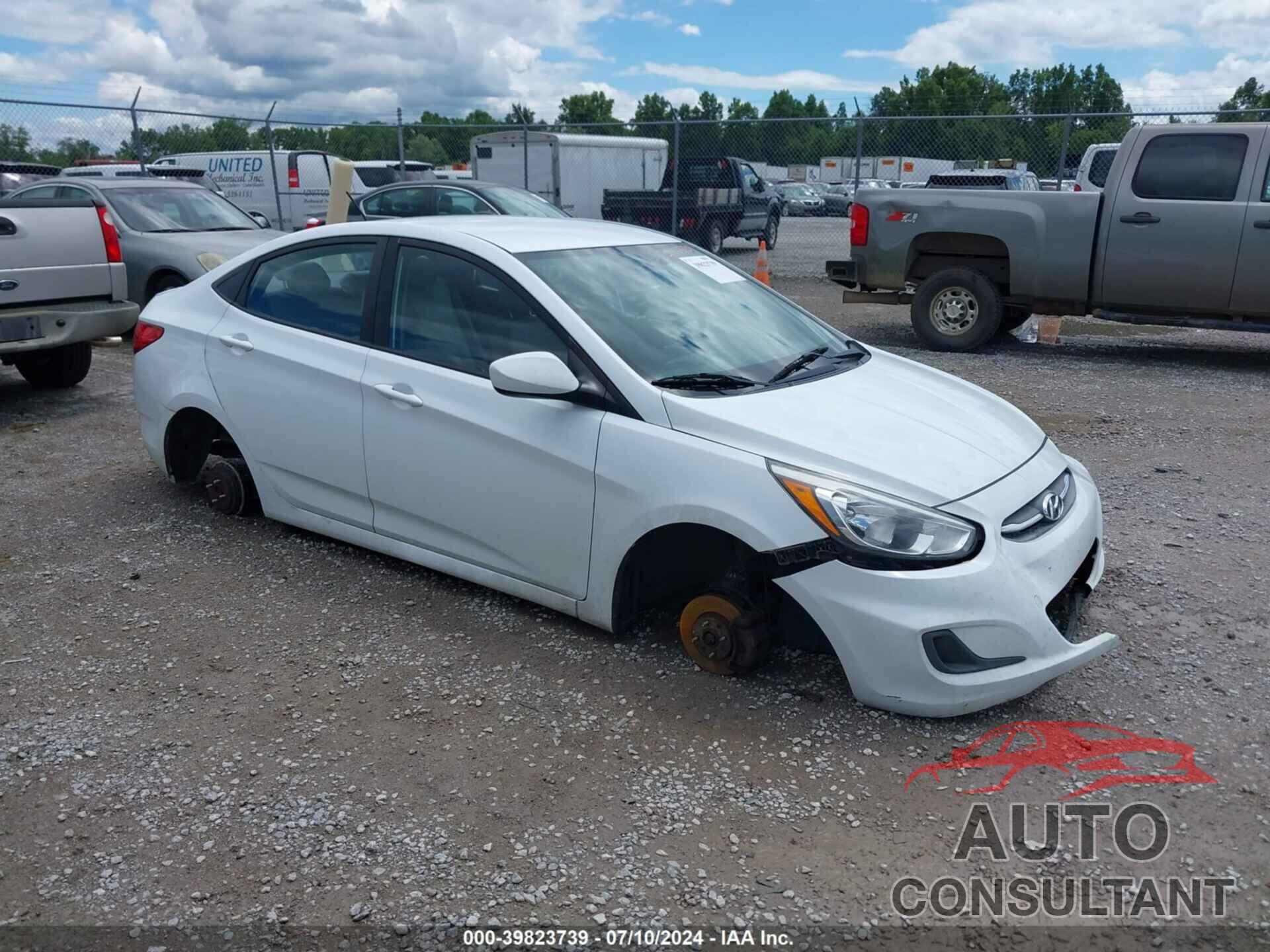 HYUNDAI ACCENT 2017 - KMHCT4AE3HU204037