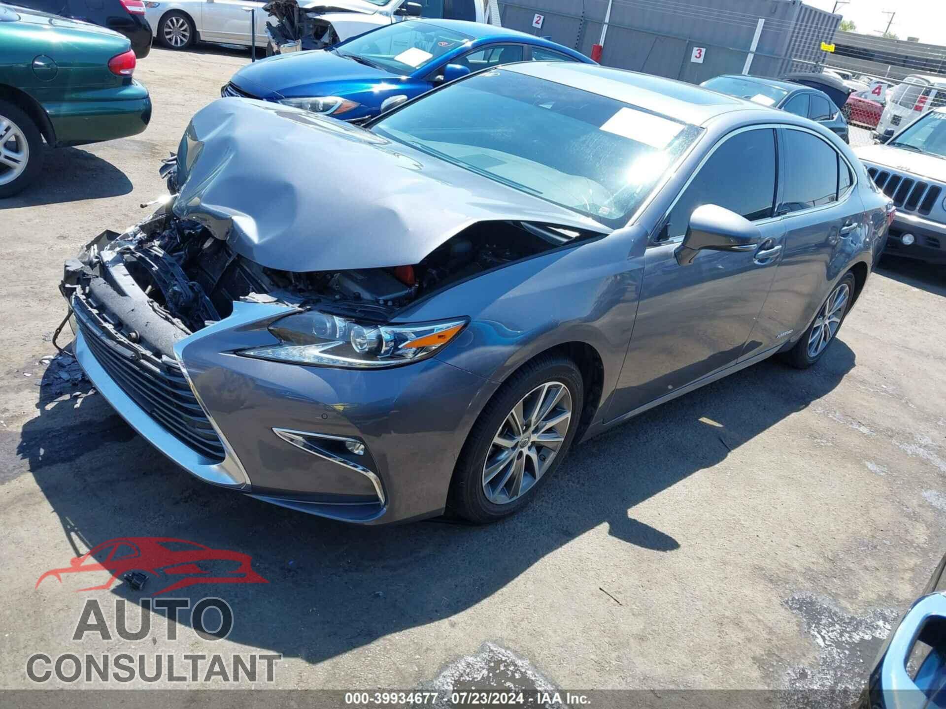 LEXUS ES 300H 2017 - JTHBW1GGXH2152611