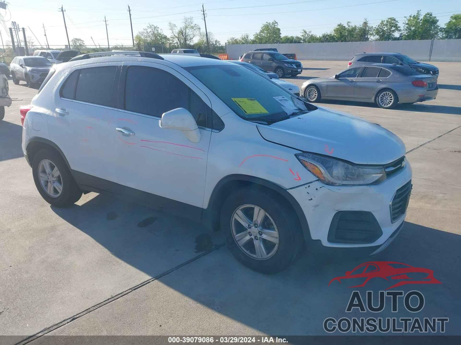 CHEVROLET TRAX 2018 - KL7CJLSBXJB690756