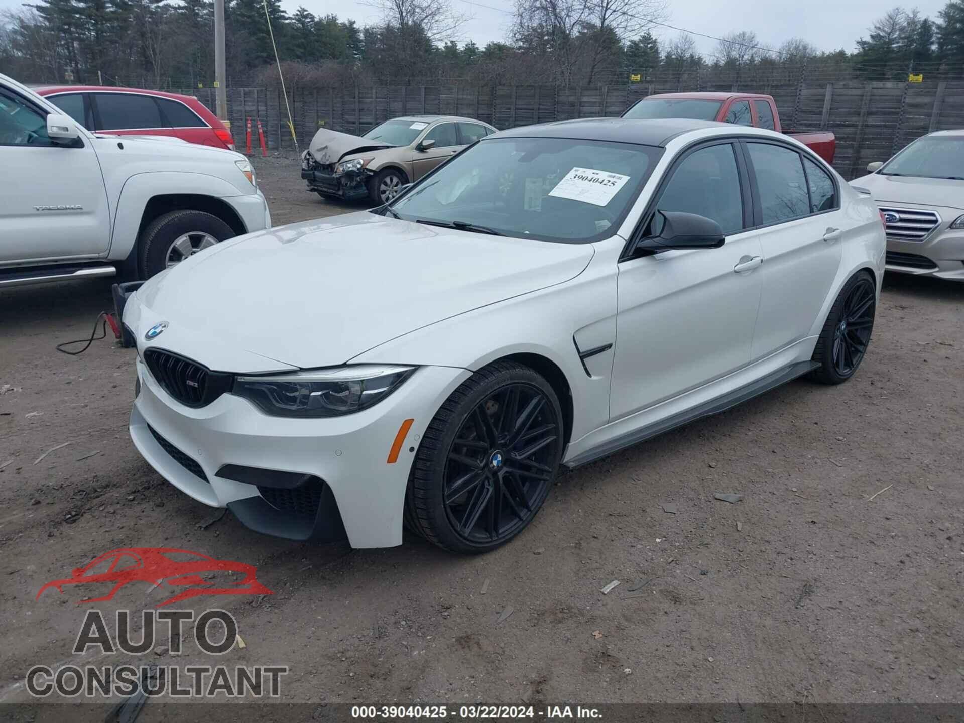BMW M3 2018 - WBS8M9C59J5K99021