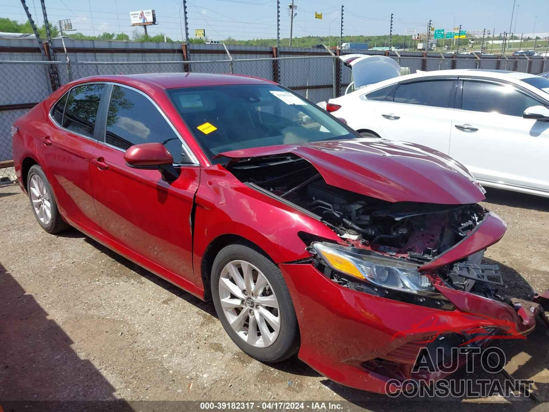 TOYOTA CAMRY 2019 - 4T1B11HKXKU775186