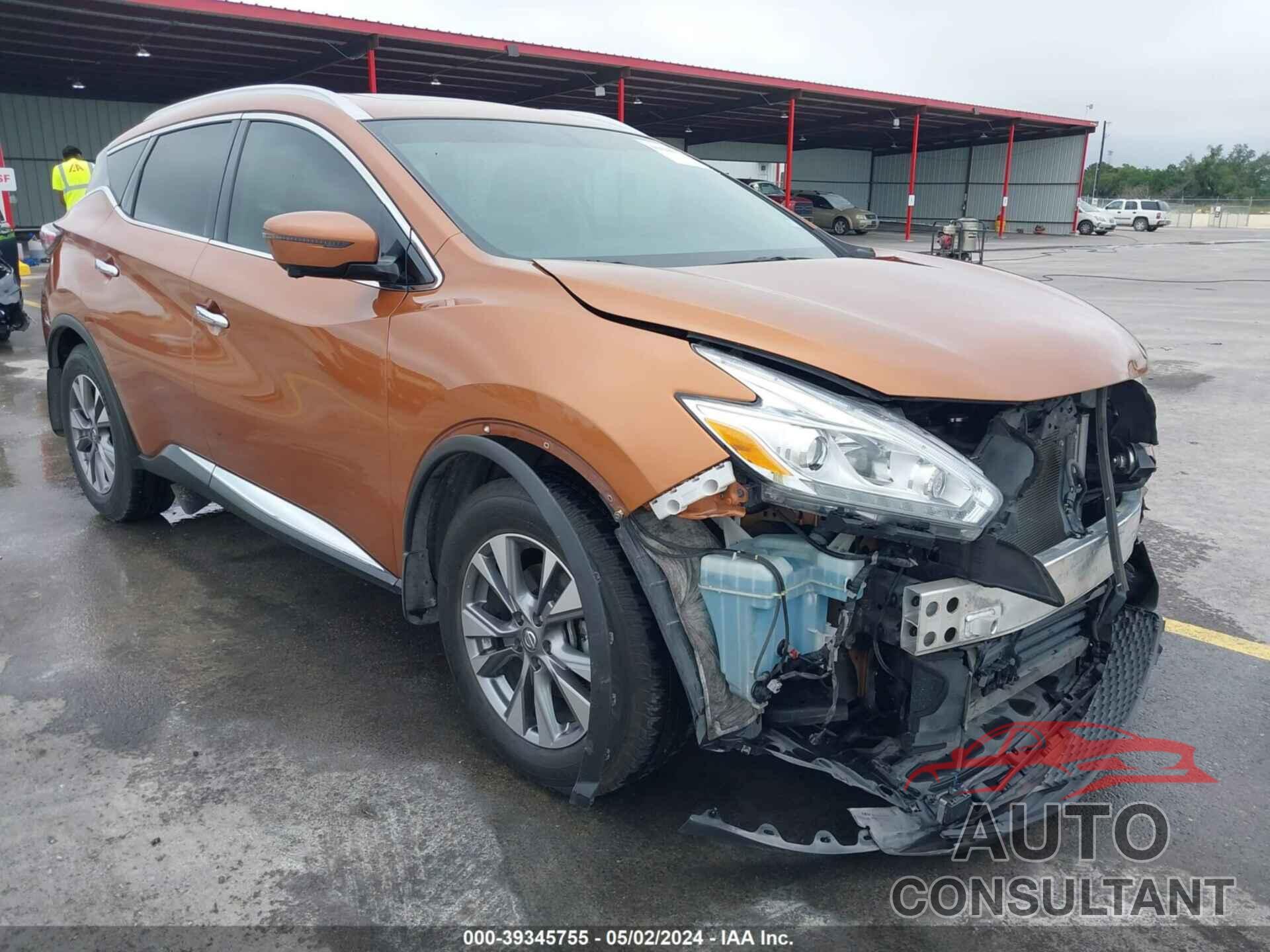 NISSAN MURANO 2016 - 5N1AZ2MG8GN109229