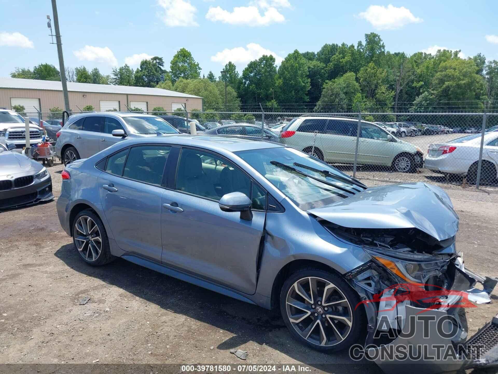 TOYOTA COROLLA 2020 - JTDP4RCE2LJ014818