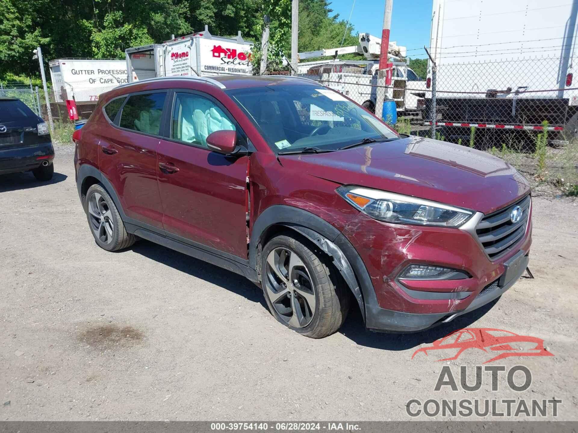 HYUNDAI TUCSON 2016 - KM8J3CA22GU194588