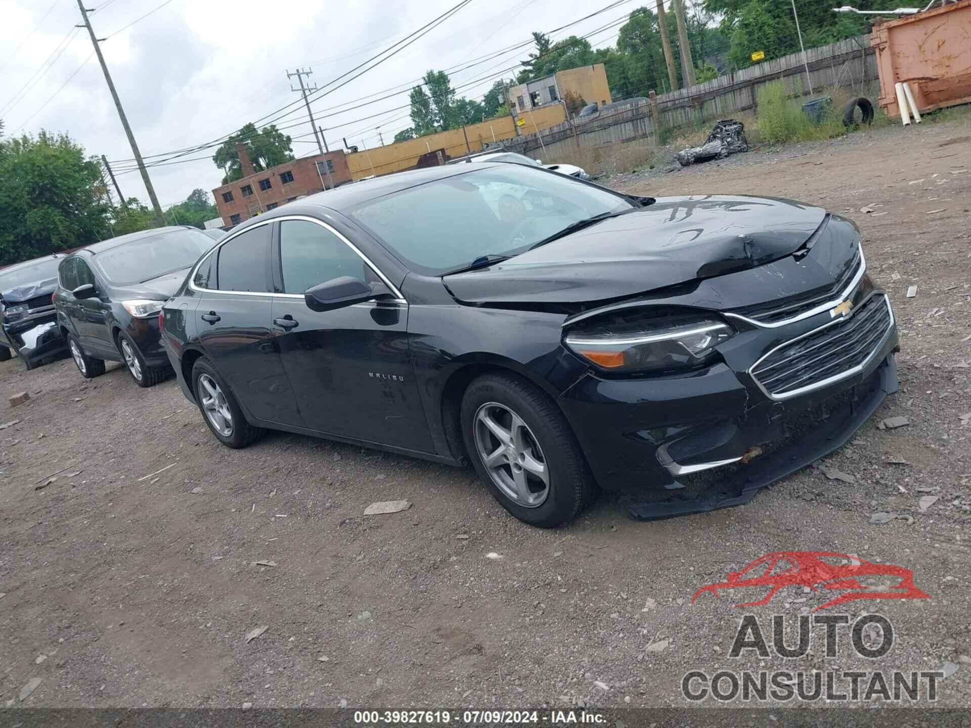 CHEVROLET MALIBU 2017 - 1G1ZB5ST3HF135299