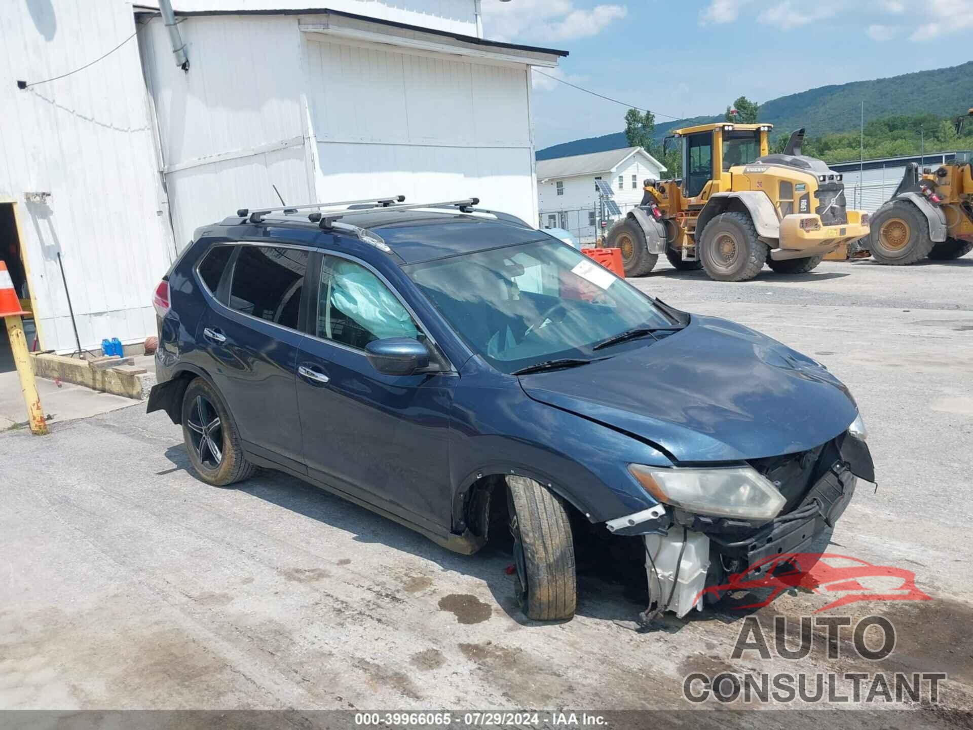 NISSAN ROGUE 2016 - KNMAT2MV3GP632778