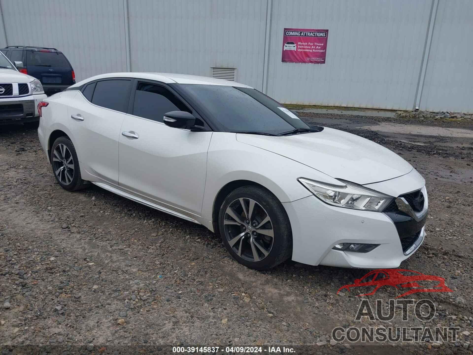 NISSAN MAXIMA 2016 - 1N4AA6AP4GC407432