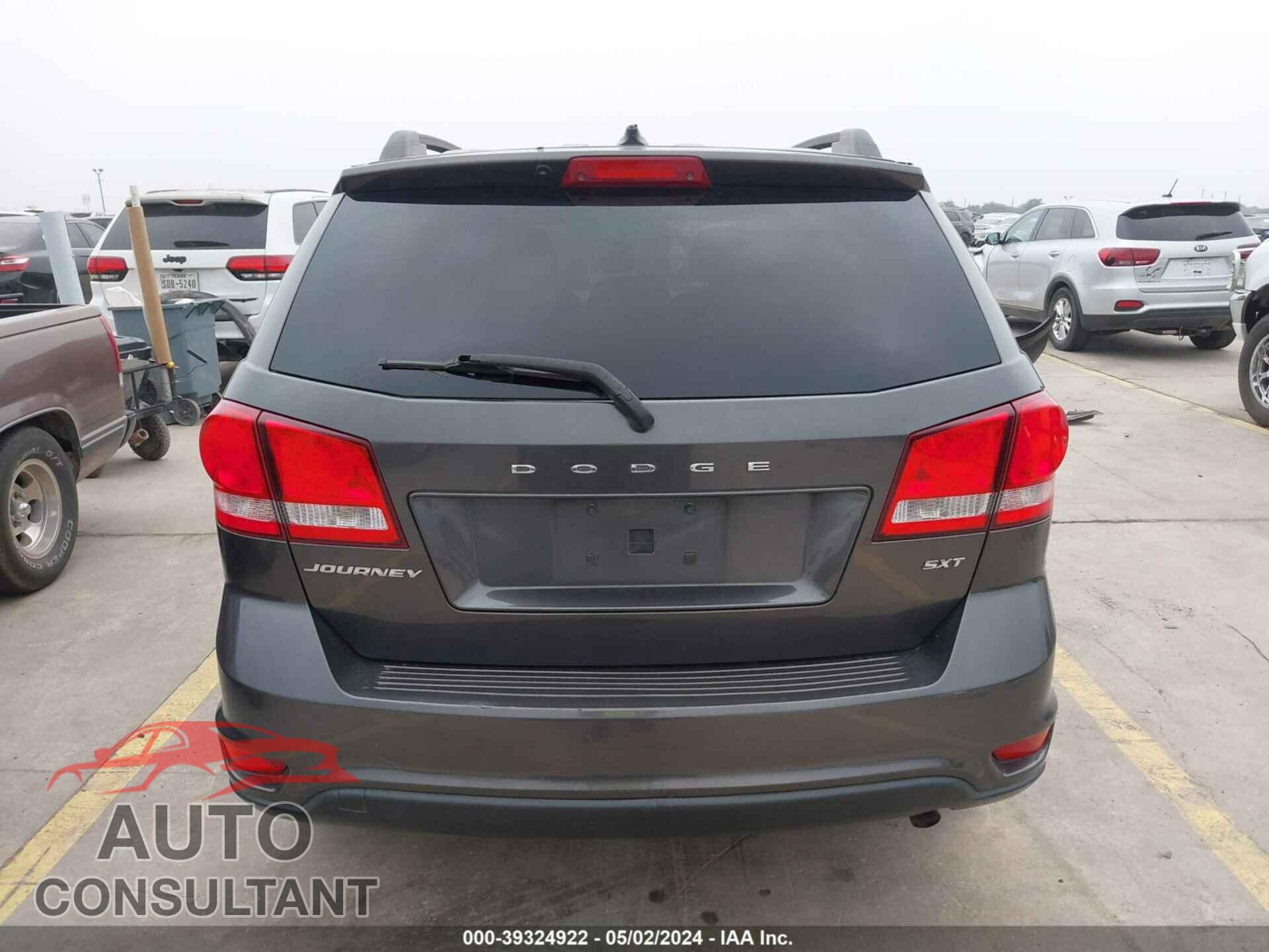 DODGE JOURNEY 2016 - 3C4PDCBB6GT186434