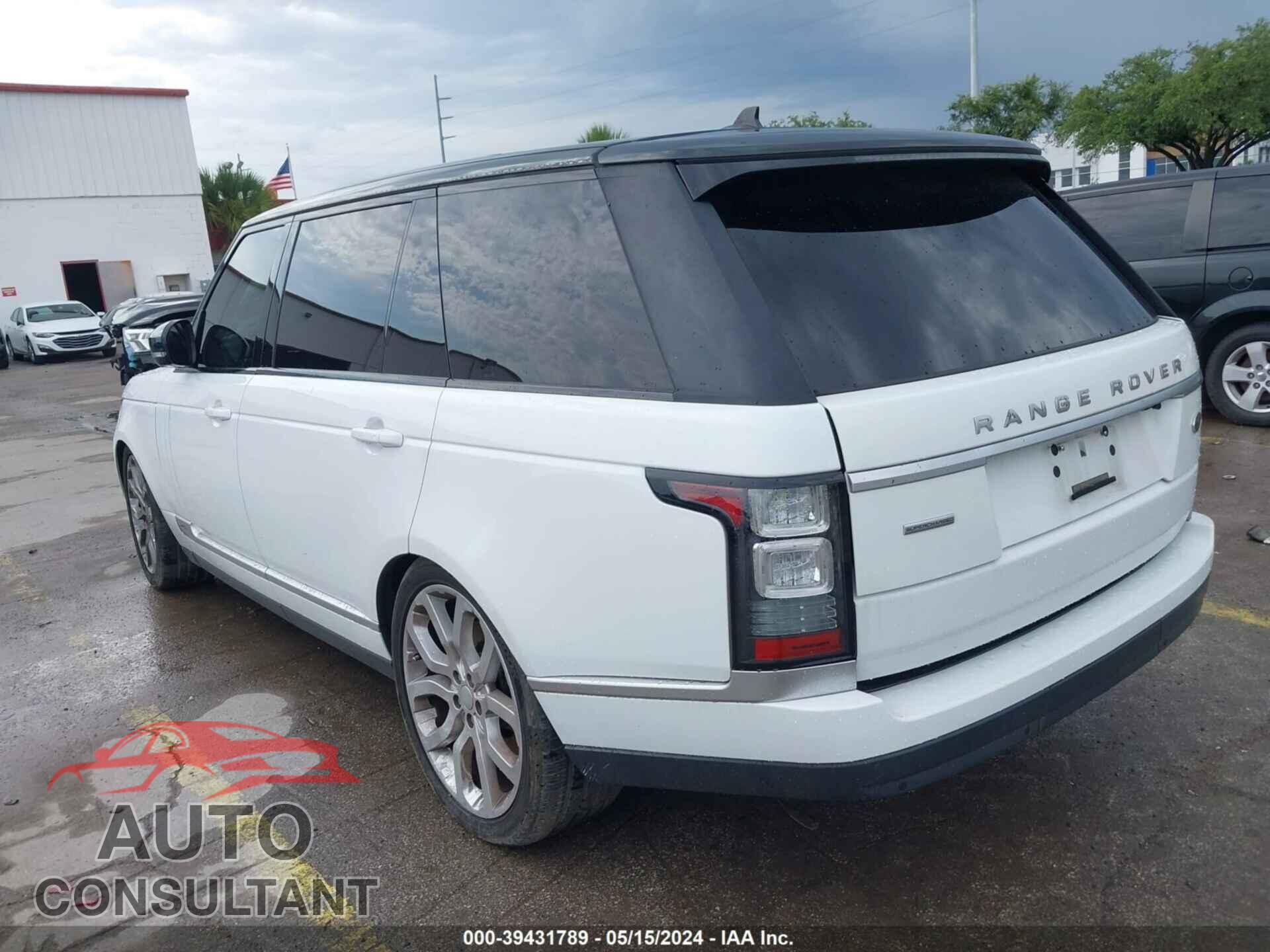 LAND ROVER RANGE ROVER 2016 - SALGS3EFXGA292521