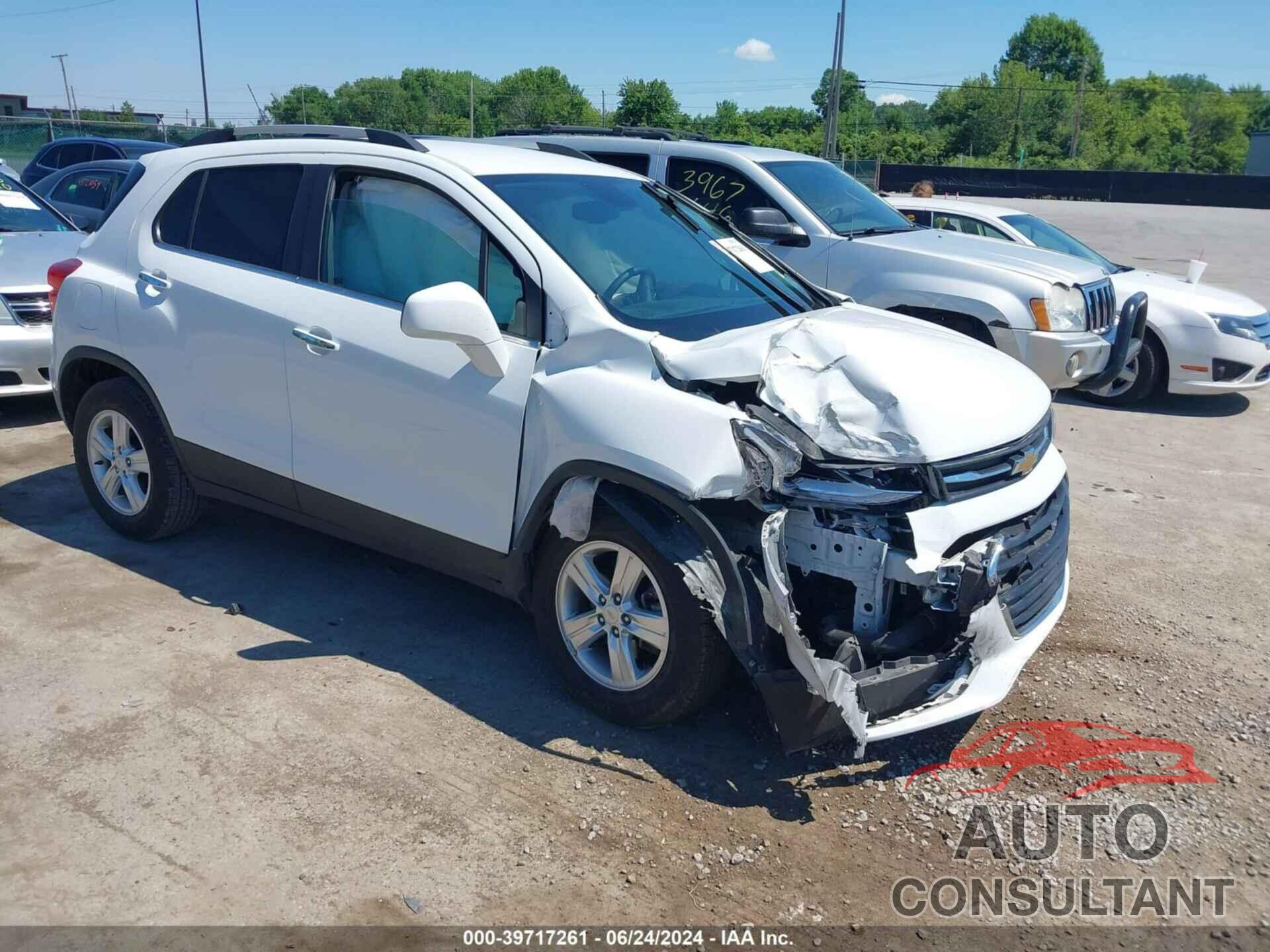 CHEVROLET TRAX 2018 - KL7CJLSB3JB639003