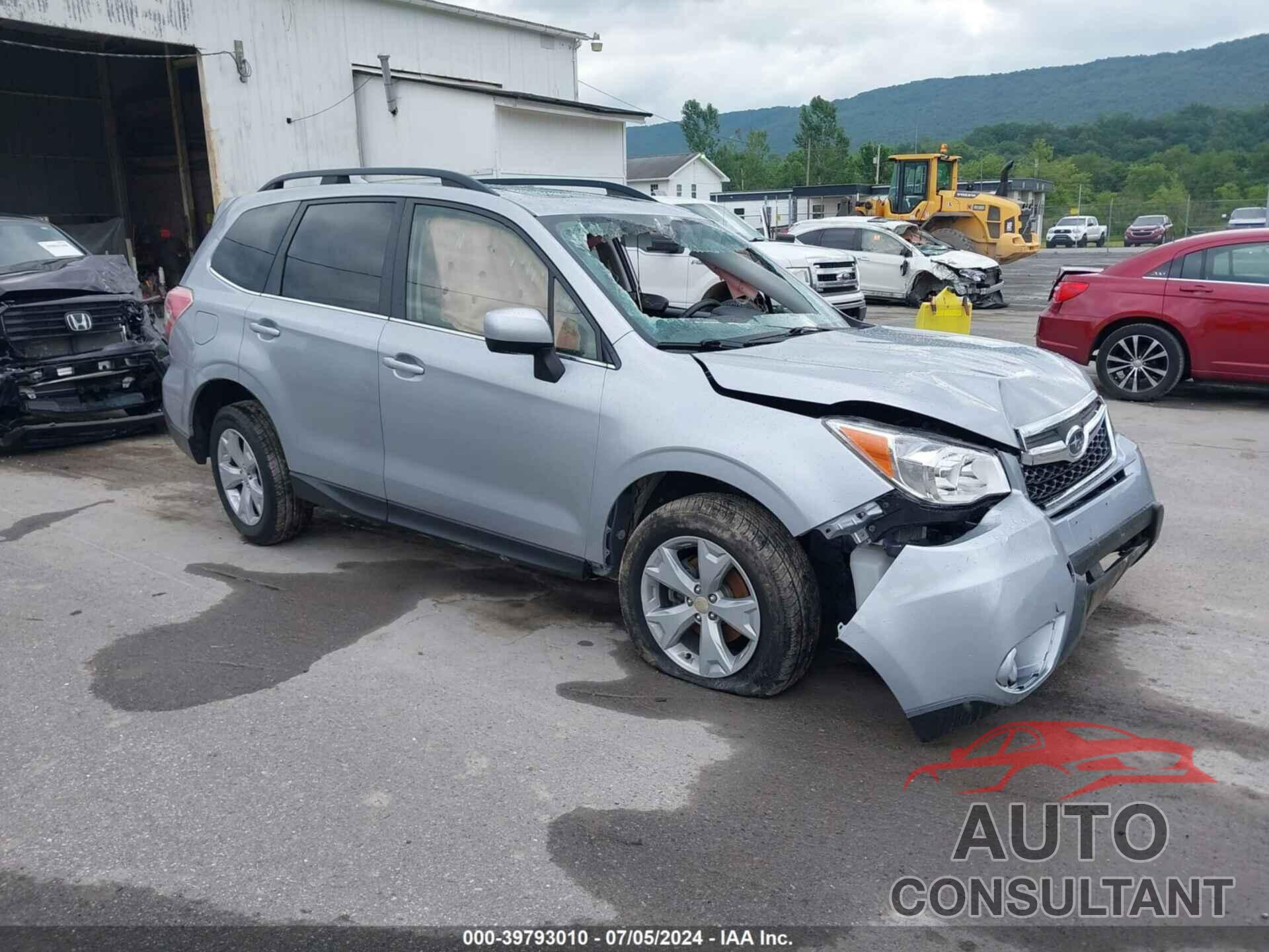 SUBARU FORESTER 2016 - JF2SJAHC0GH511019