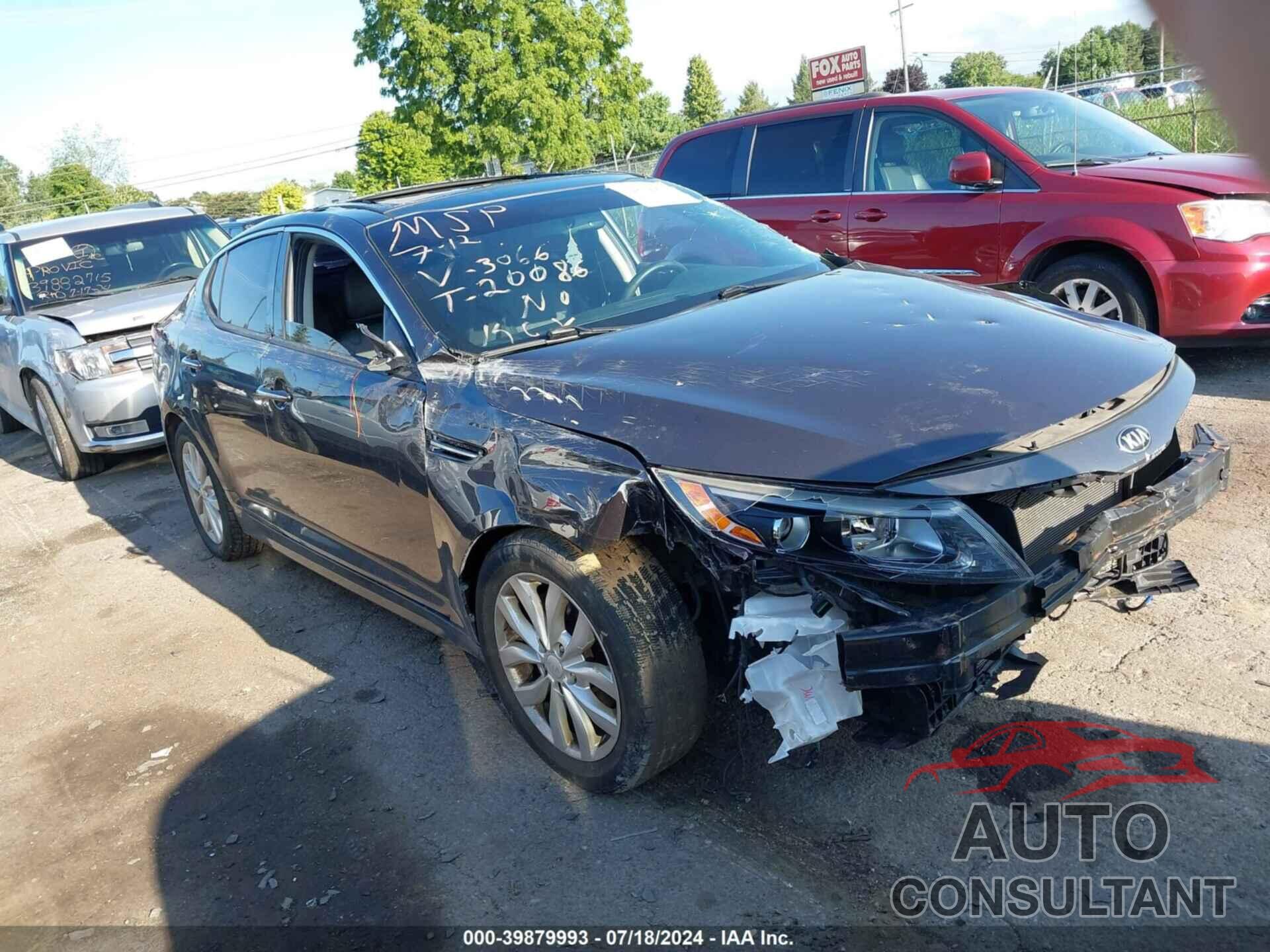 KIA OPTIMA 2015 - 5XXGN4A74FG513066