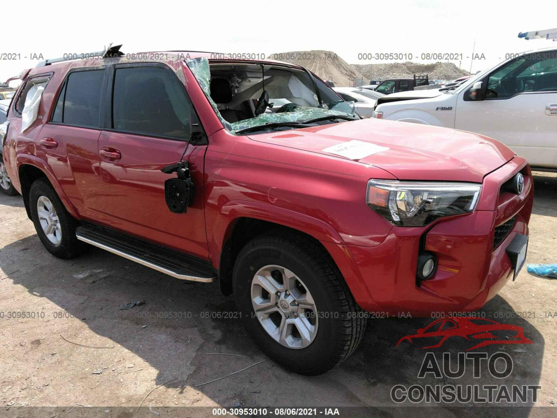 TOYOTA 4RUNNER 2018 - JTEZU5JR9J5172792