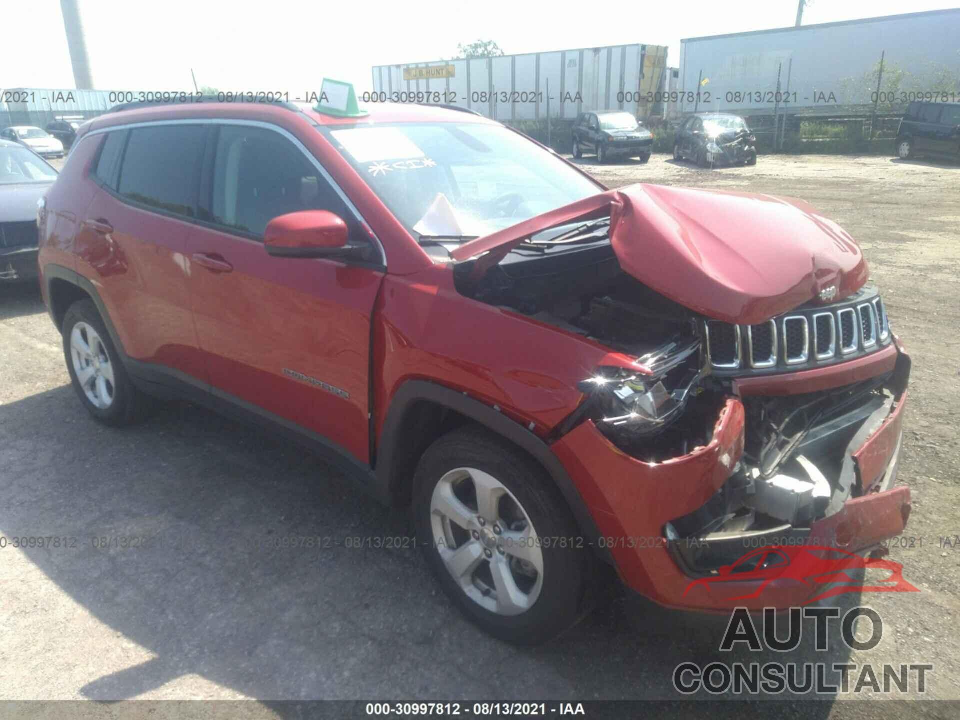 JEEP COMPASS 2019 - 3C4NJDBB0KT801204