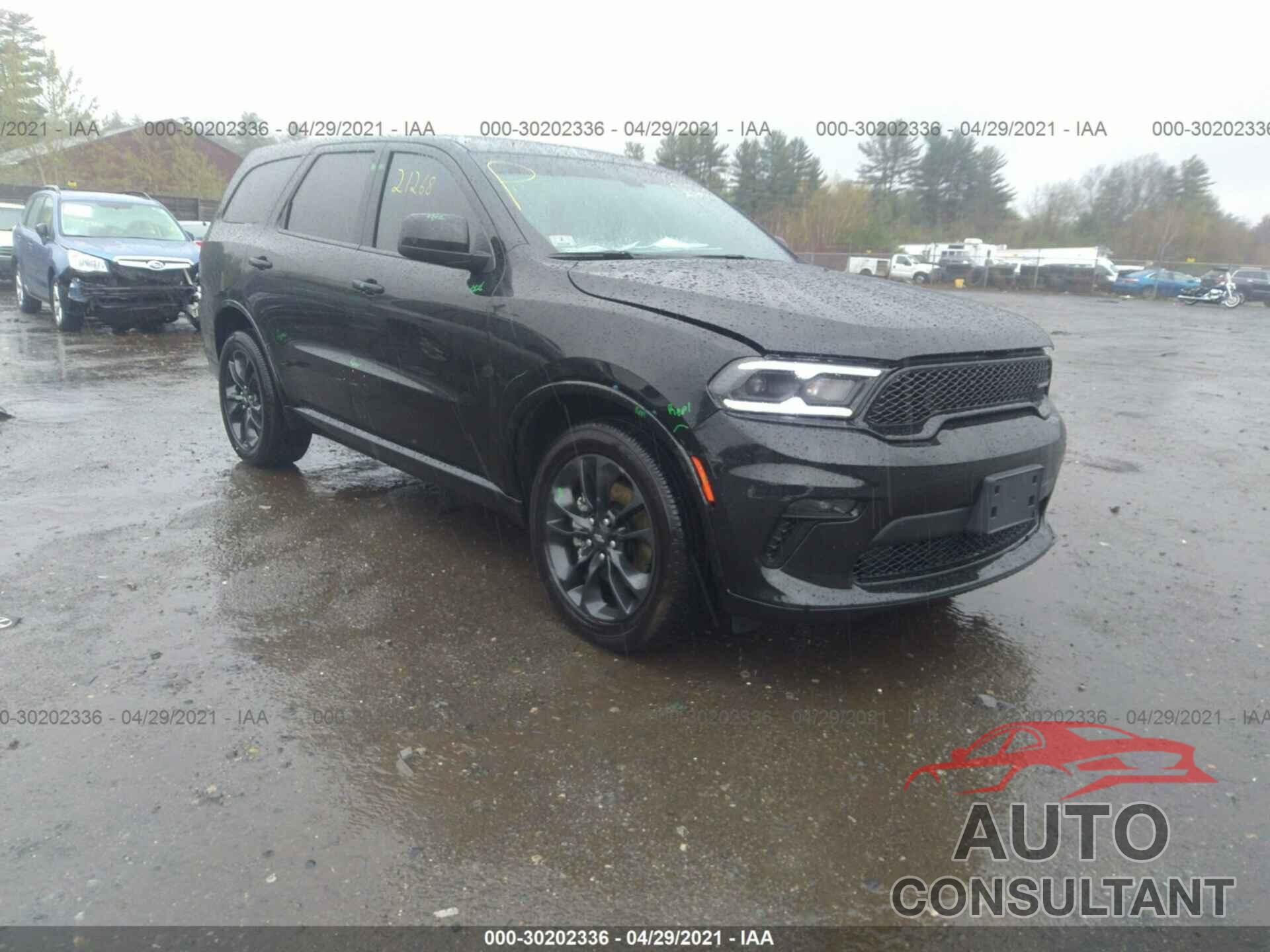 DODGE DURANGO 2021 - 1C4RDJAG3MC523434