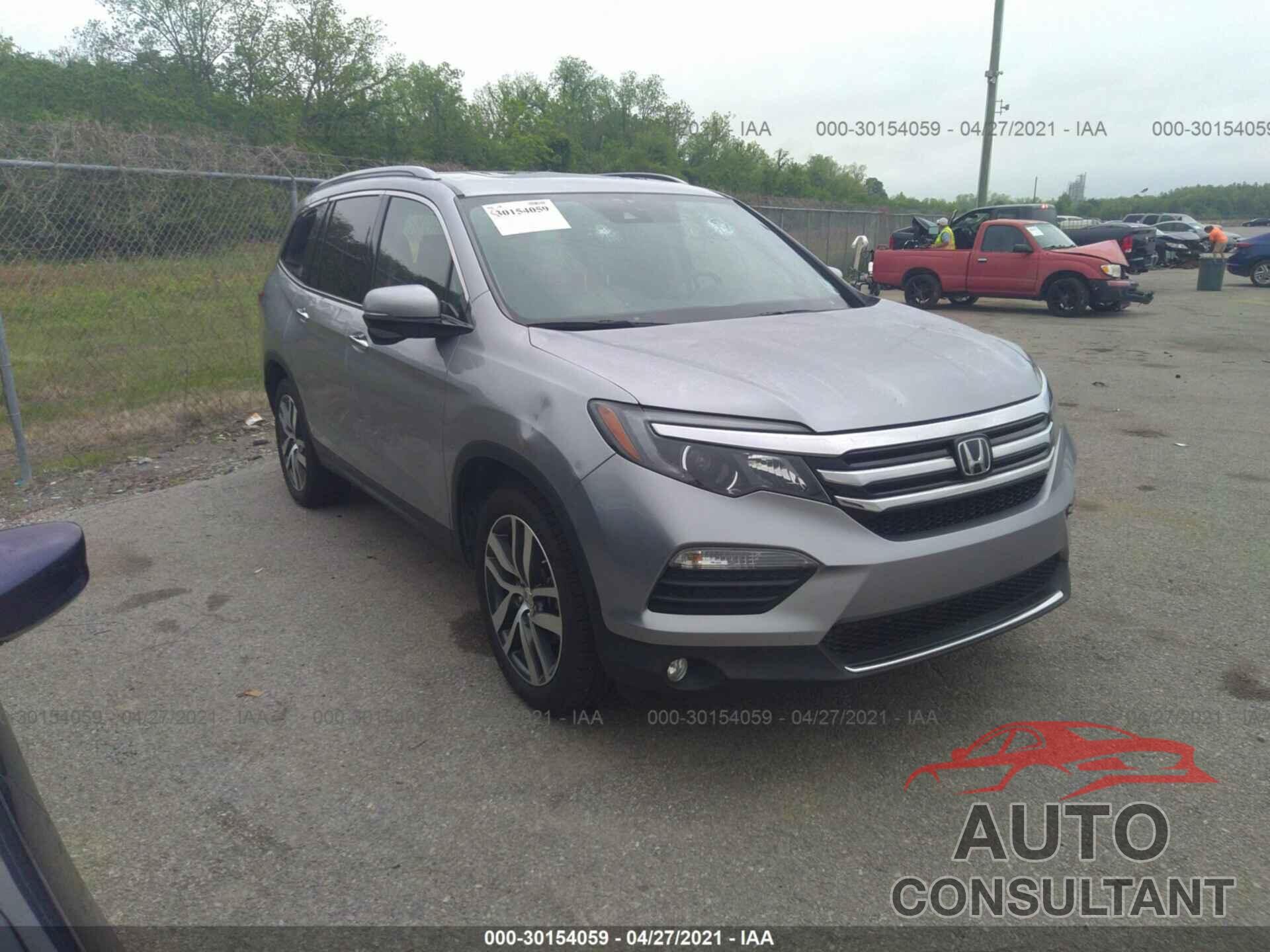 HONDA PILOT 2017 - 5FNYF5H96HB014788