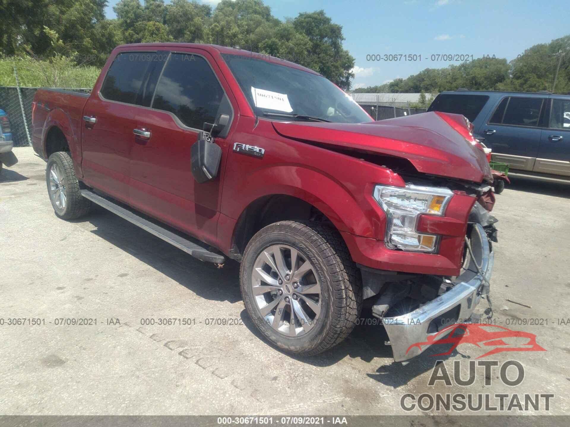 FORD F-150 2017 - 1FTEW1EF9HKD53831