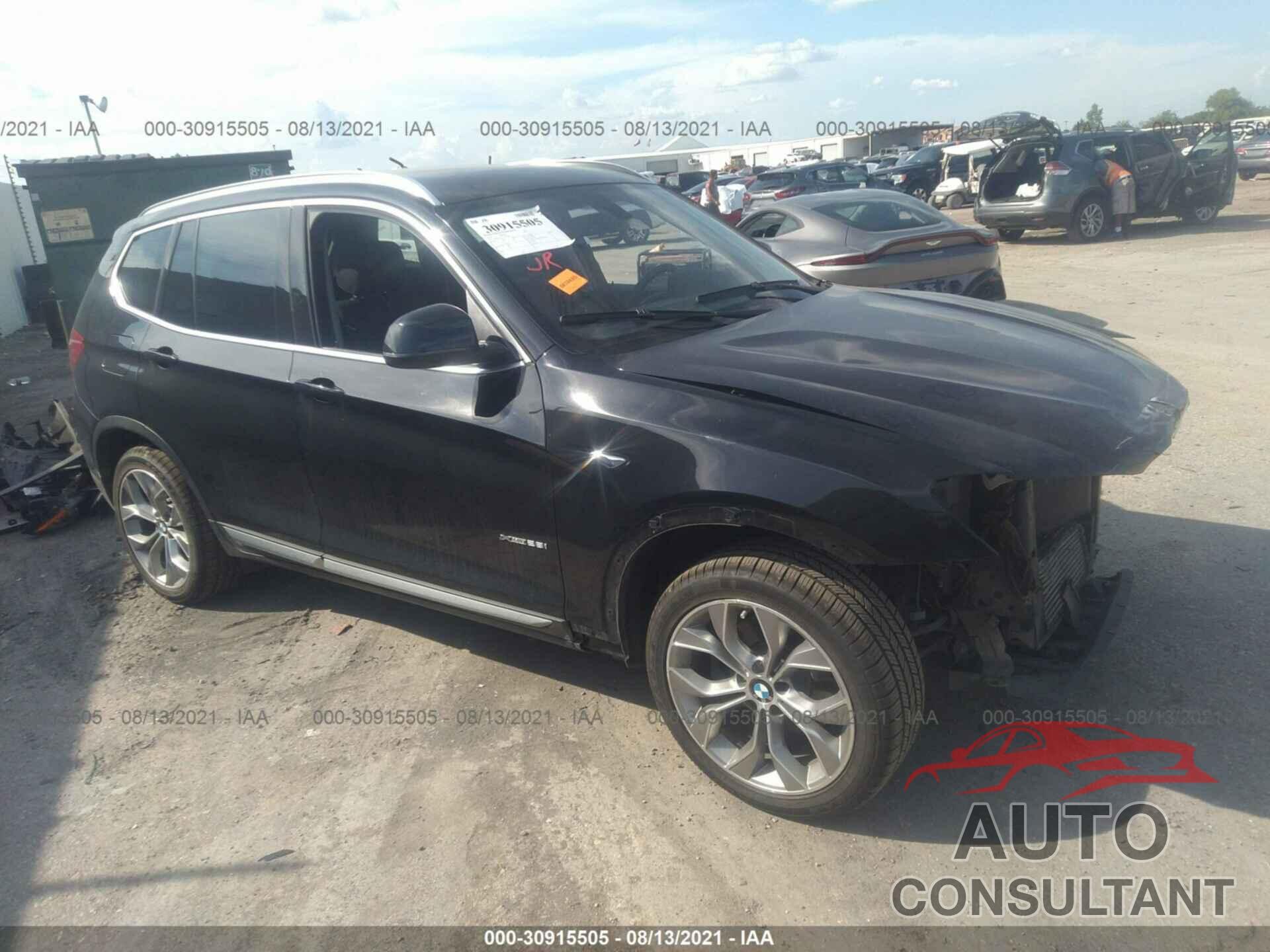 BMW X3 2016 - 5UXWX9C51G0D73075
