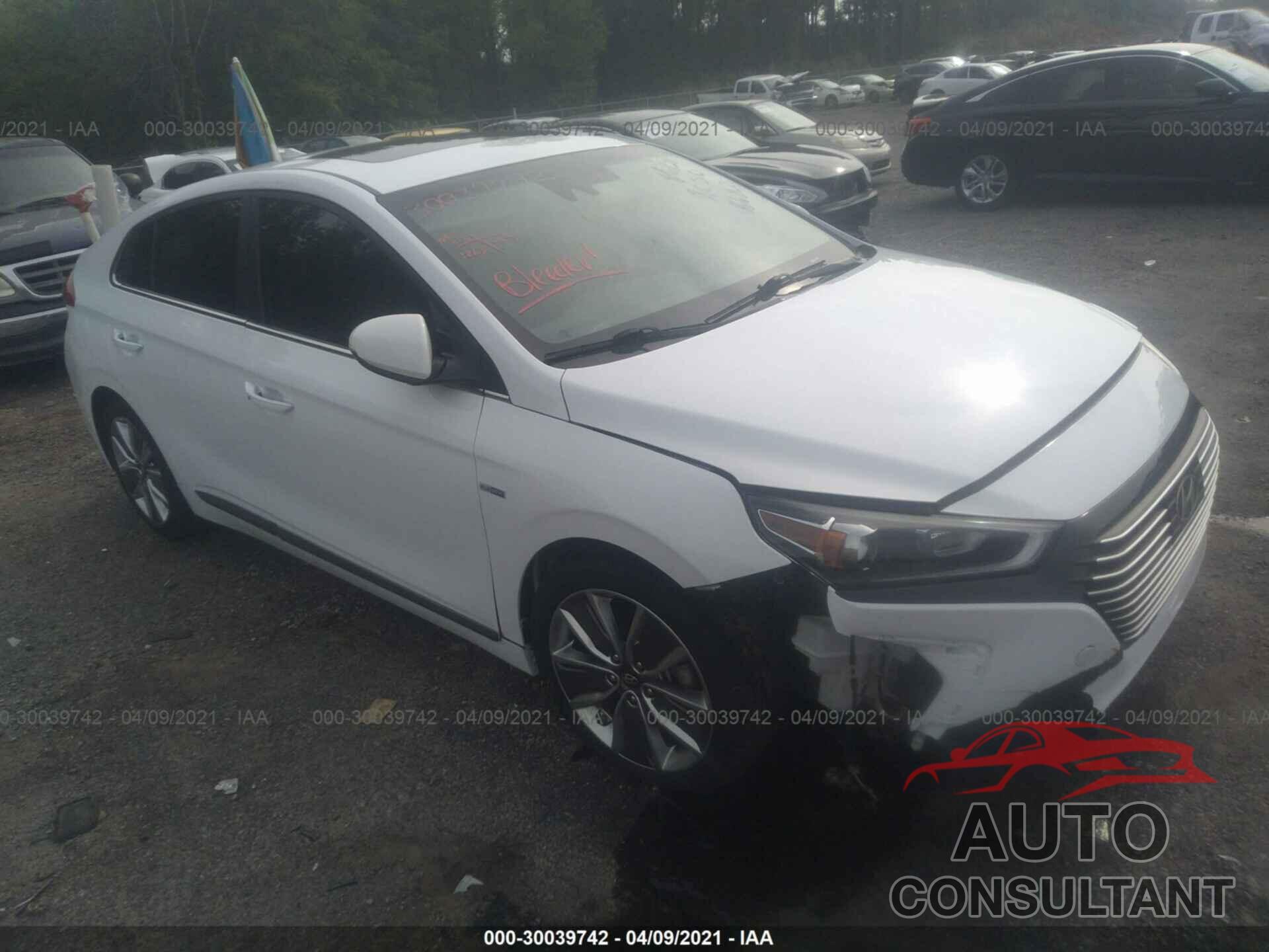 HYUNDAI IONIQ HYBRID 2019 - KMHC05LC1KU119635