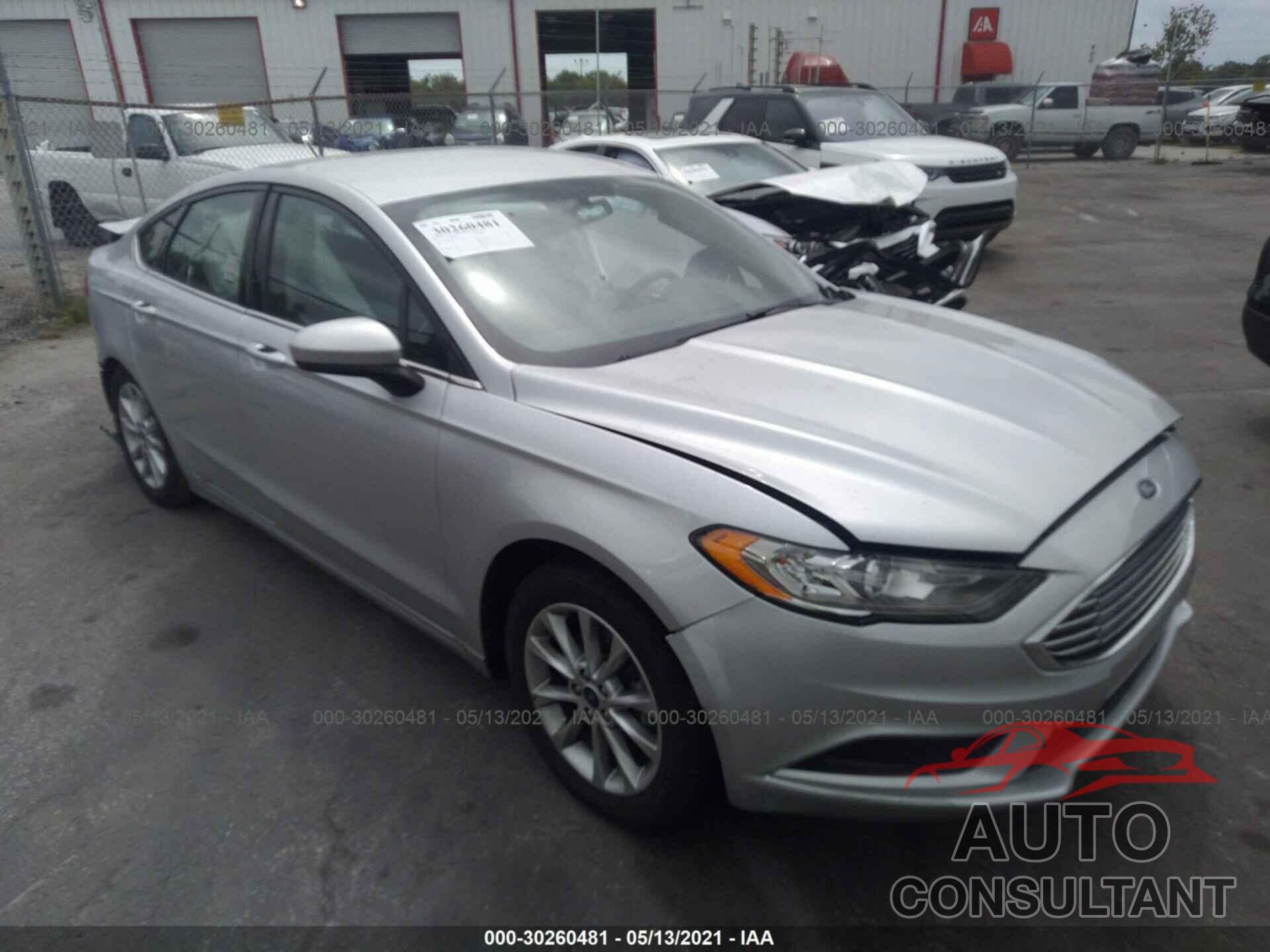 FORD FUSION 2017 - 3FA6P0H76HR150493