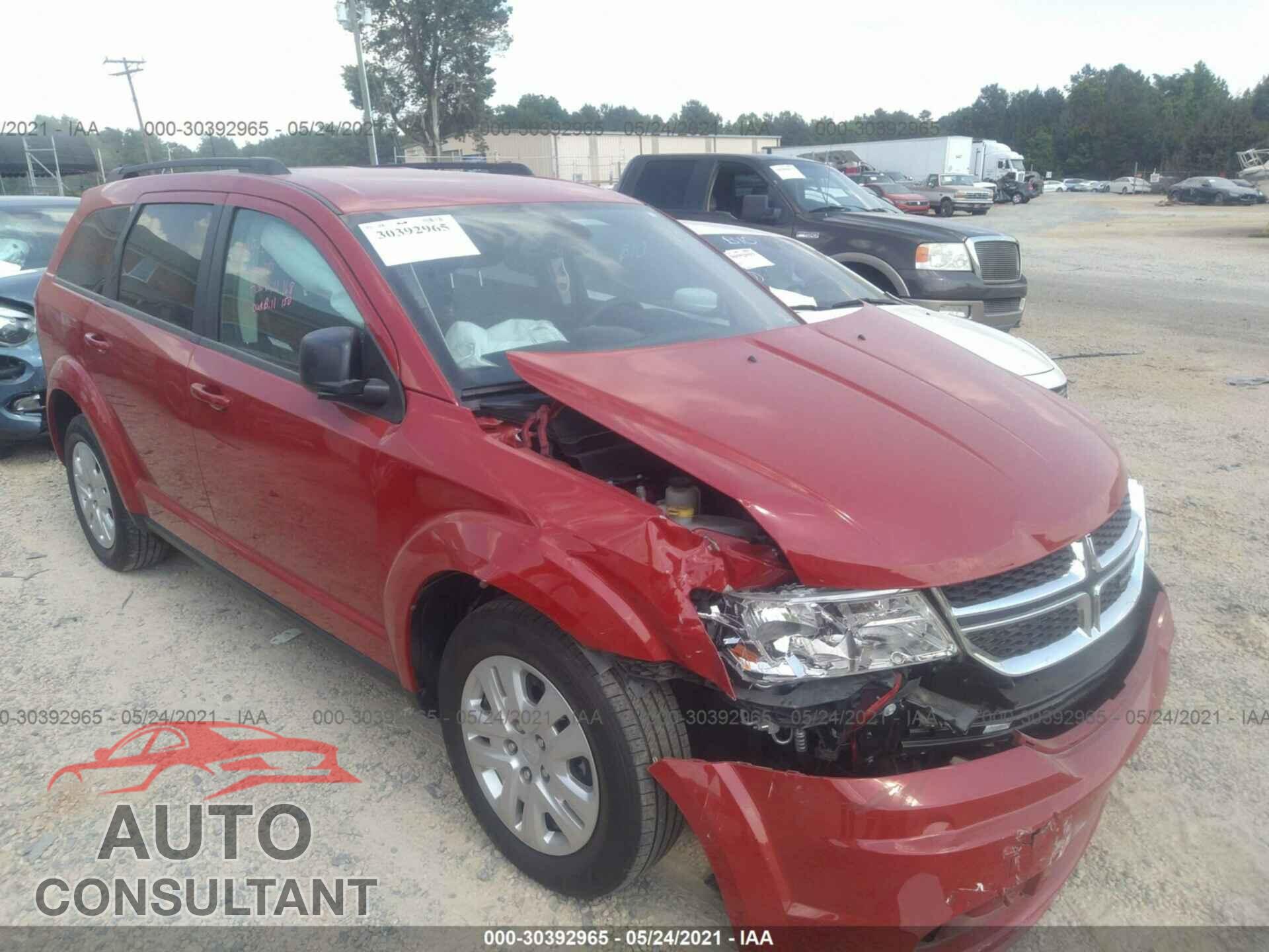 DODGE JOURNEY 2020 - 3C4PDCAB9LT180719