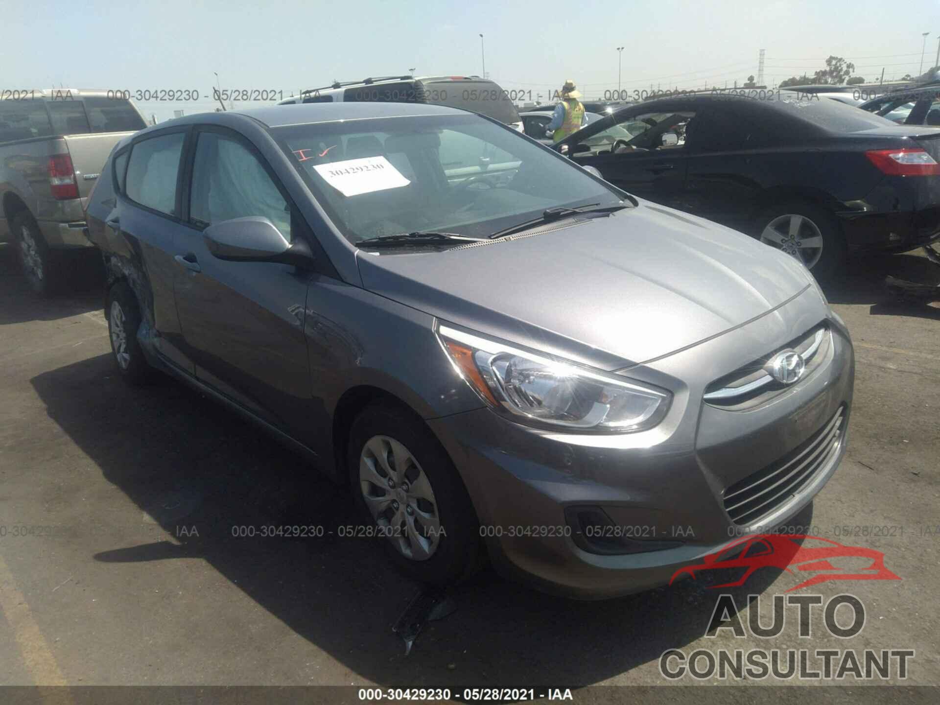 HYUNDAI ACCENT 2017 - KMHCT5AE2HU338012