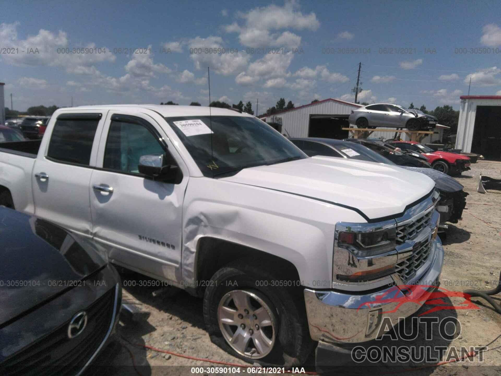 CHEVROLET SILVERADO 1500 2017 - 3GCUKREC9HG473888