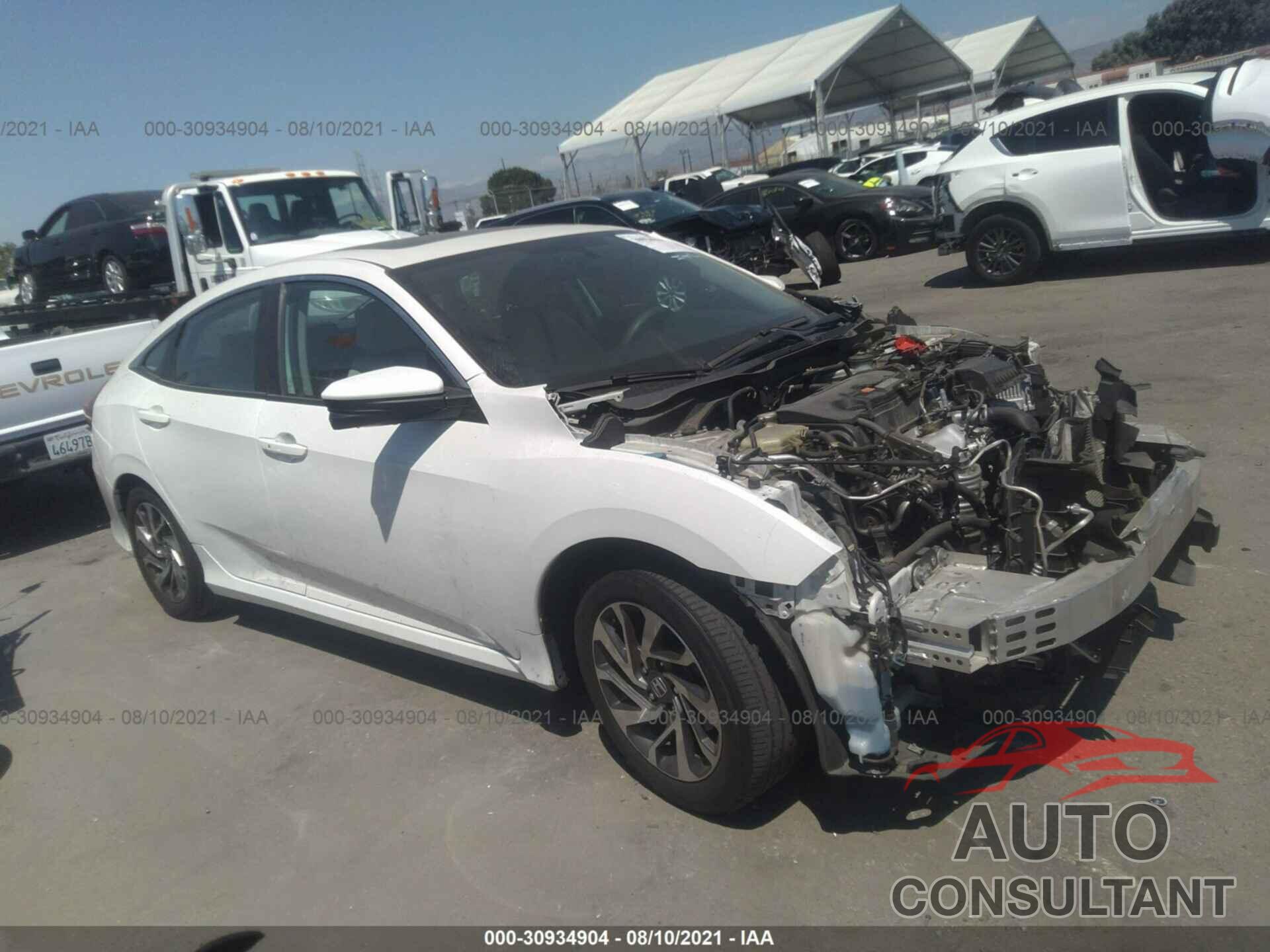 HONDA CIVIC SEDAN 2016 - 19XFC2F76GE223775