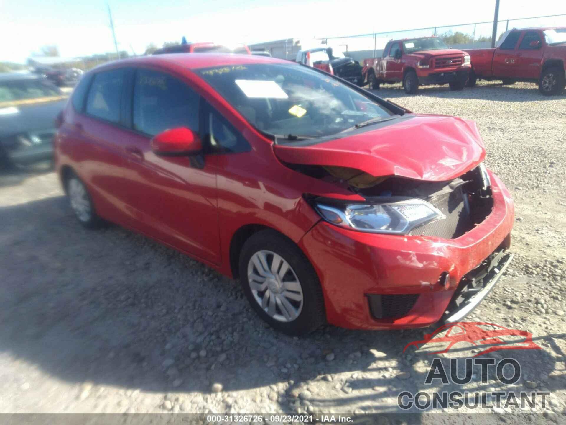 HONDA FIT 2017 - JHMGK5H56HS023724