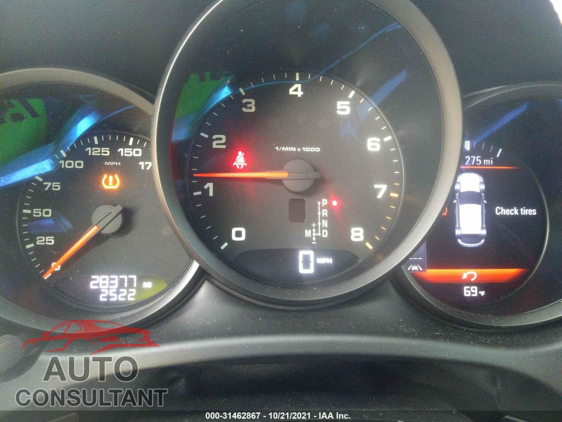 PORSCHE MACAN 2017 - WP1AA2A56HLB08669