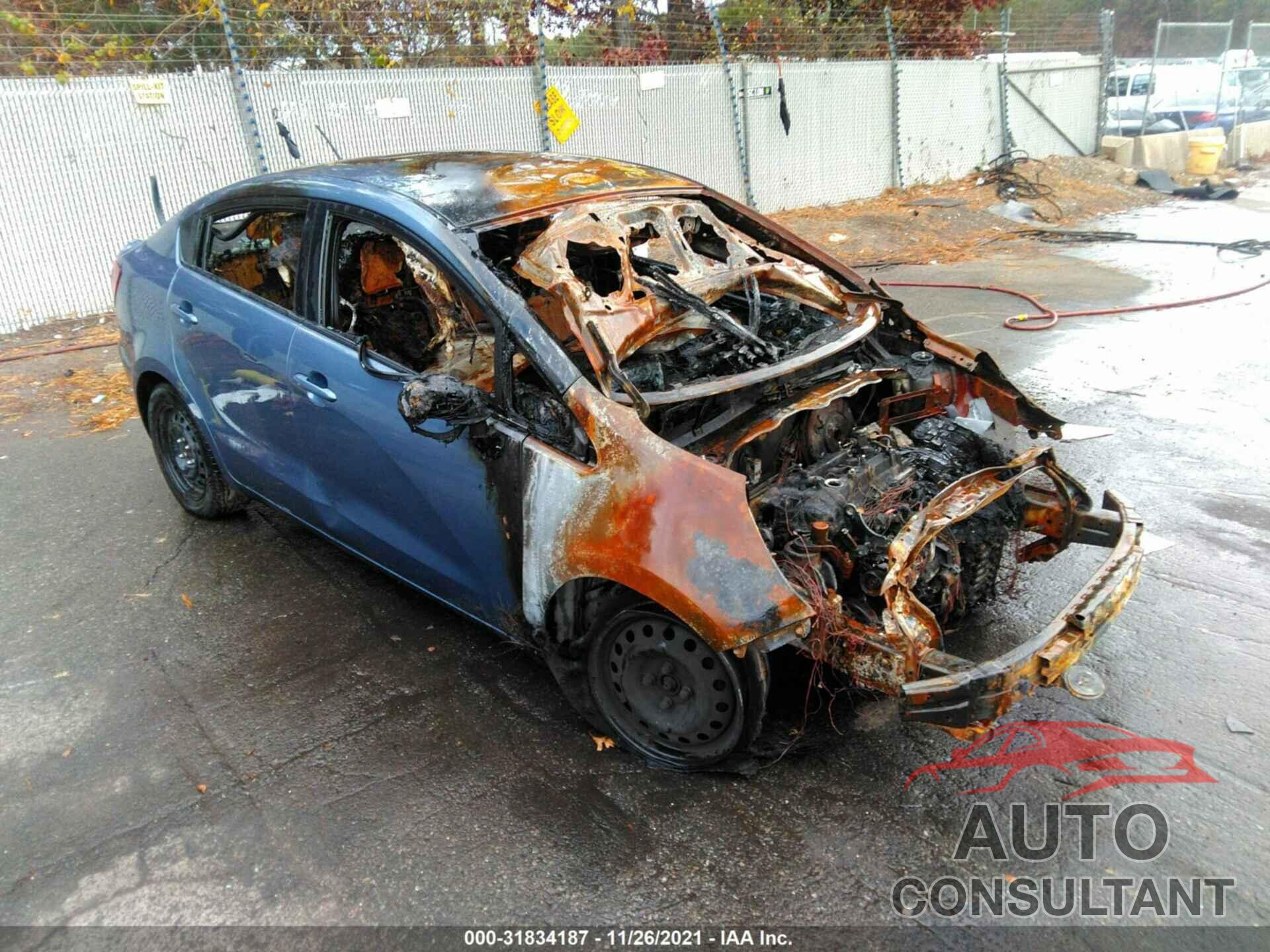 KIA RIO 2016 - KNADM4A38G6657851