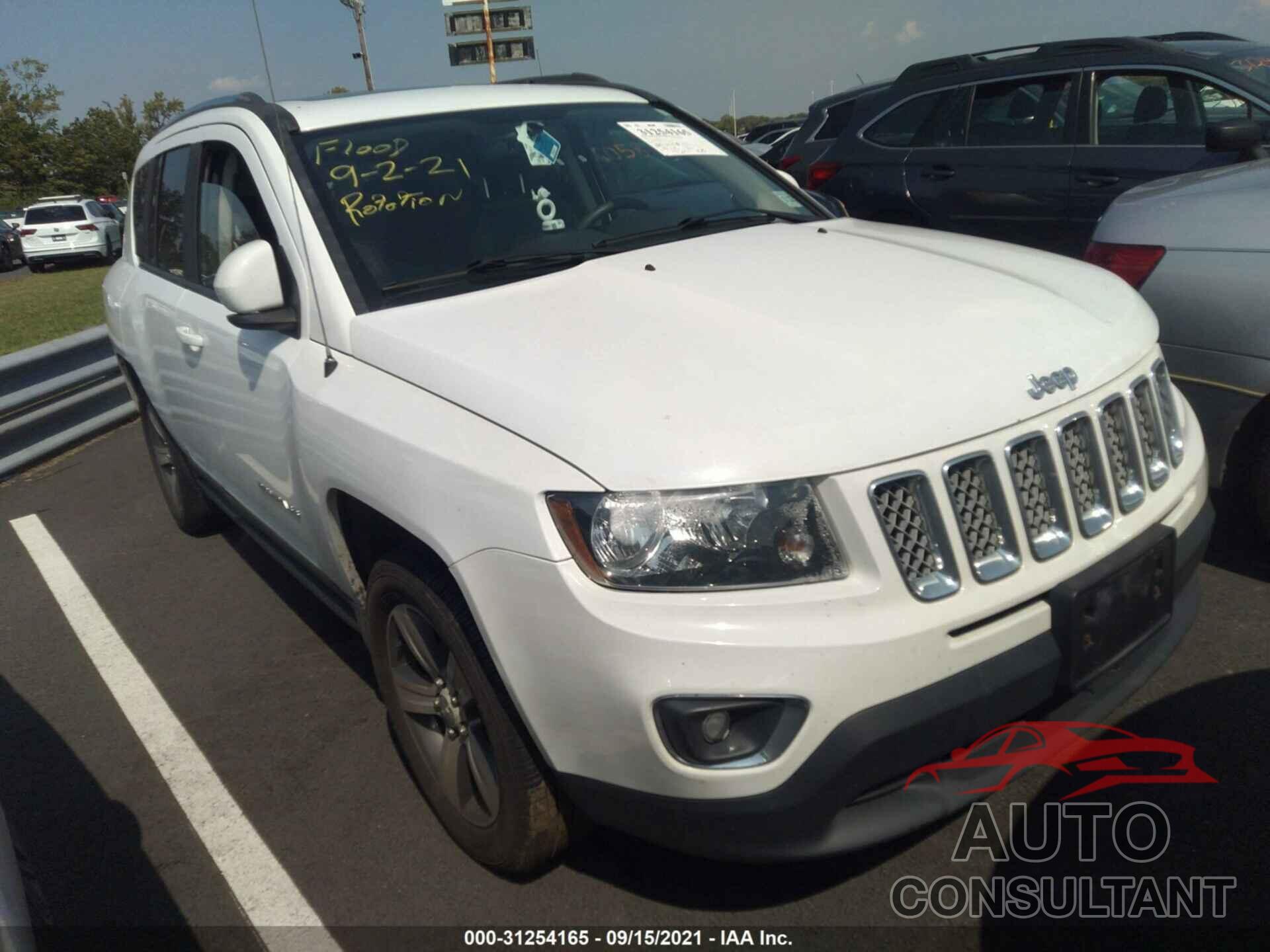 JEEP COMPASS 2017 - 1C4NJDEB0HD113410