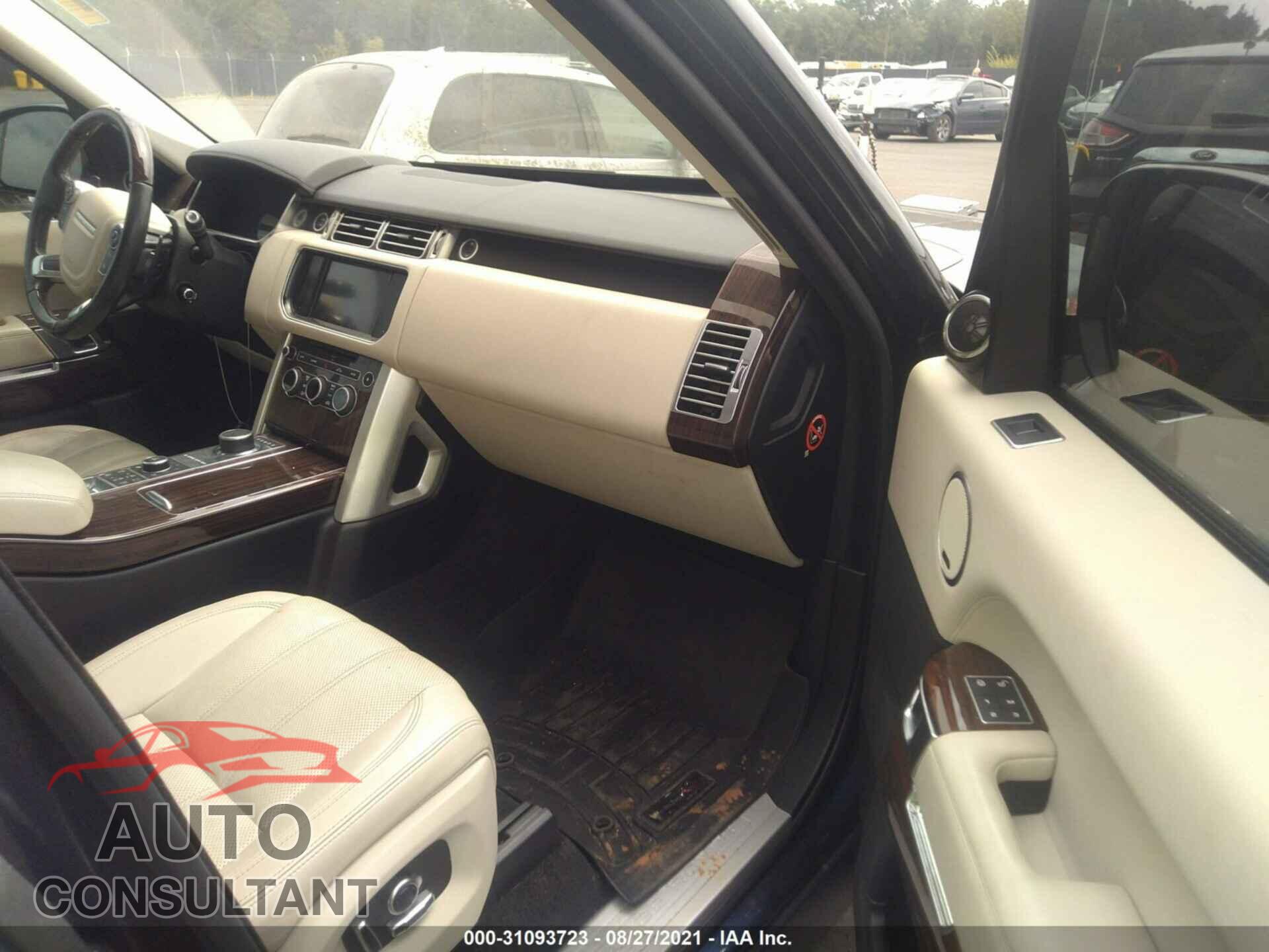 LAND ROVER RANGE ROVER 2016 - SALGS2VF3GA270502
