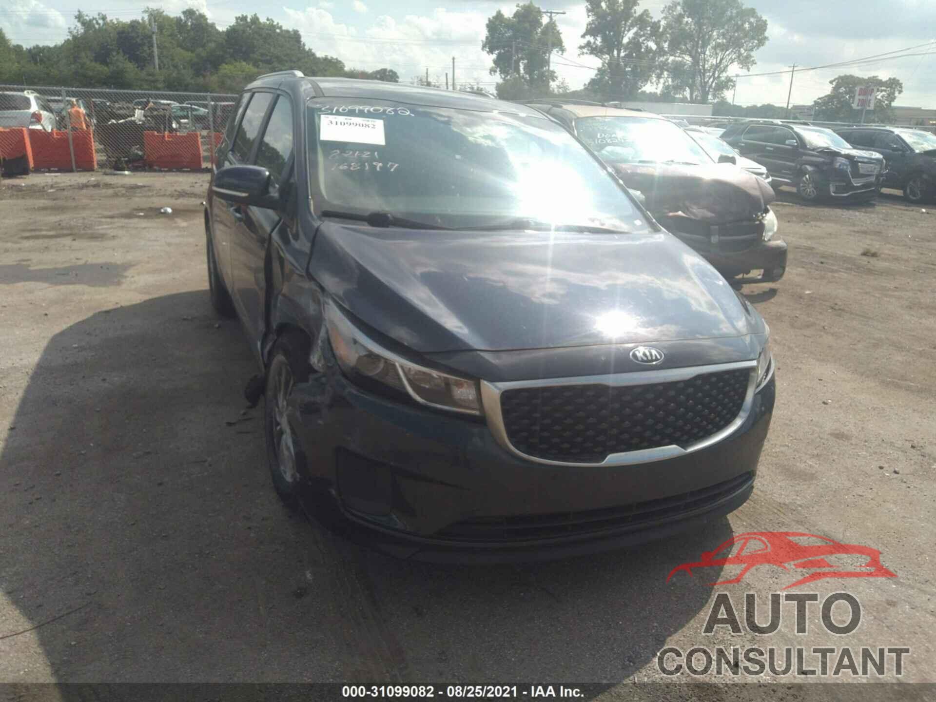 KIA SEDONA 2017 - KNDMB5C19H6265702