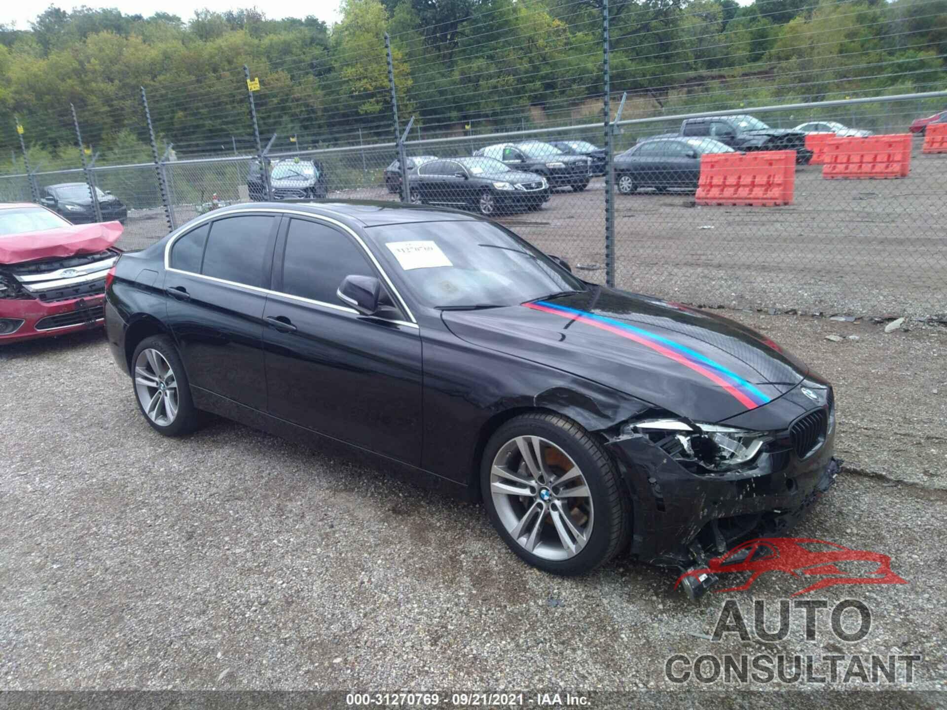 BMW 3 SERIES 2016 - WBA8B7G57GNT14794