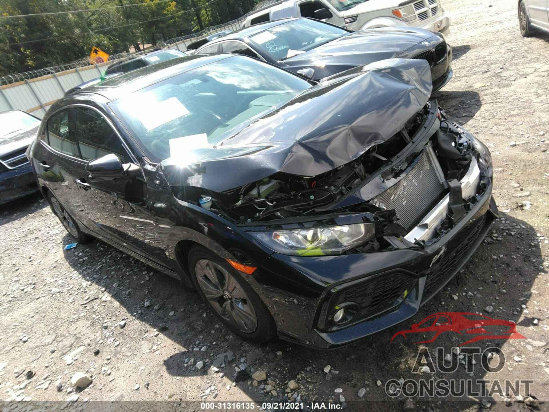 HONDA CIVIC HATCHBACK 2017 - SHHFK7H56HU400802