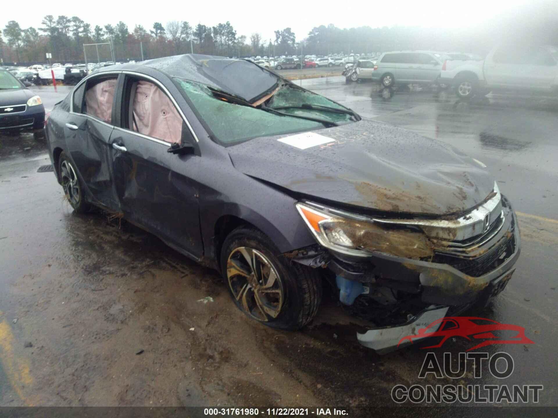 HONDA ACCORD SEDAN 2016 - 1HGCR2F31GA086800