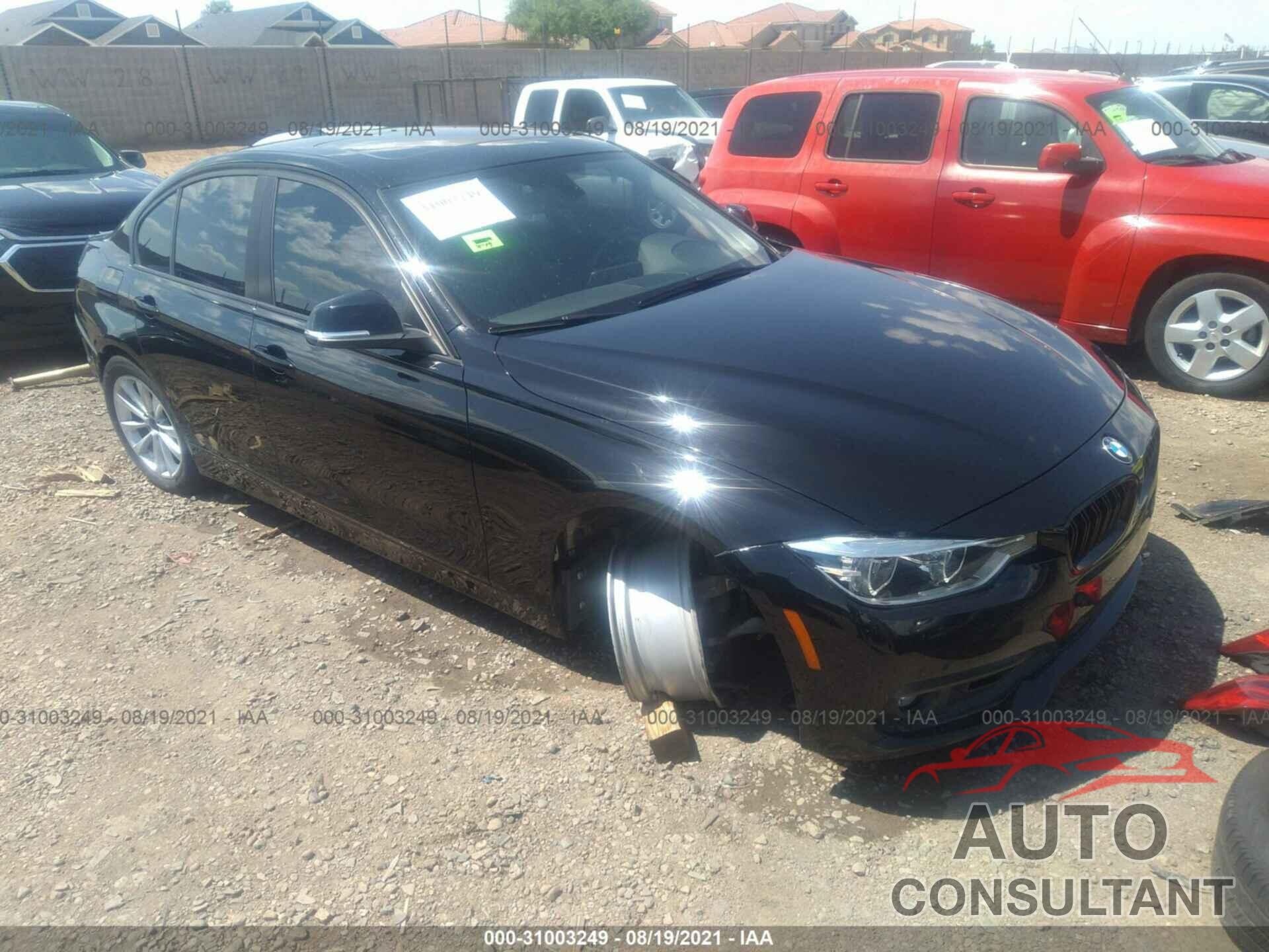 BMW 3 SERIES 2018 - WBA8A9C52JAH14171
