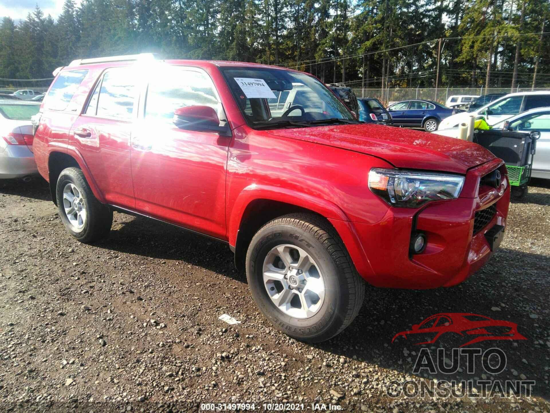 TOYOTA 4RUNNER 2019 - JTEBU5JR5K5730429