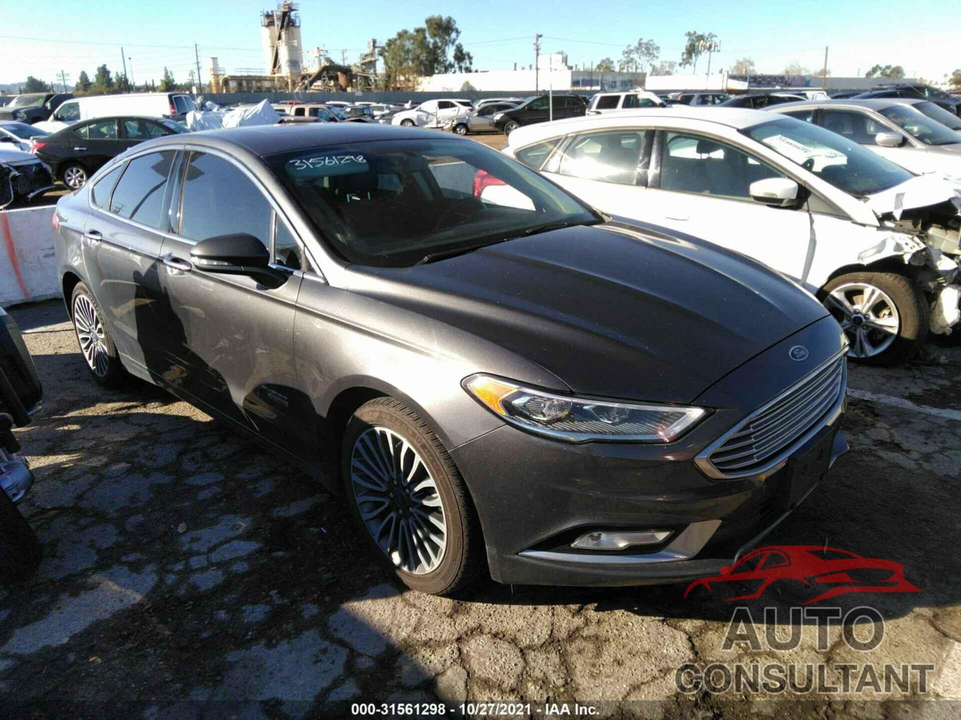 FORD FUSION ENERGI 2017 - 3FA6P0SU5HR373378